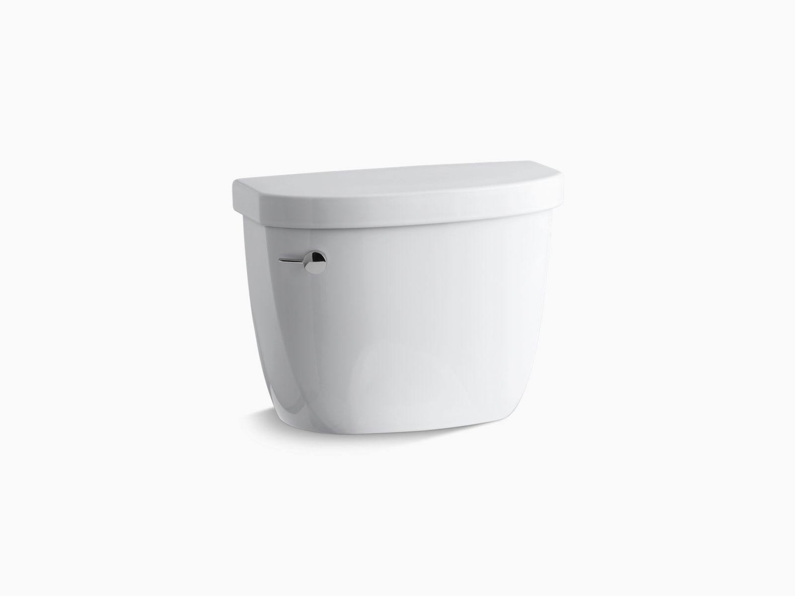 Kohler K-4421-U-0 Cimarron Toilet Tank, 1.28 GPF - White