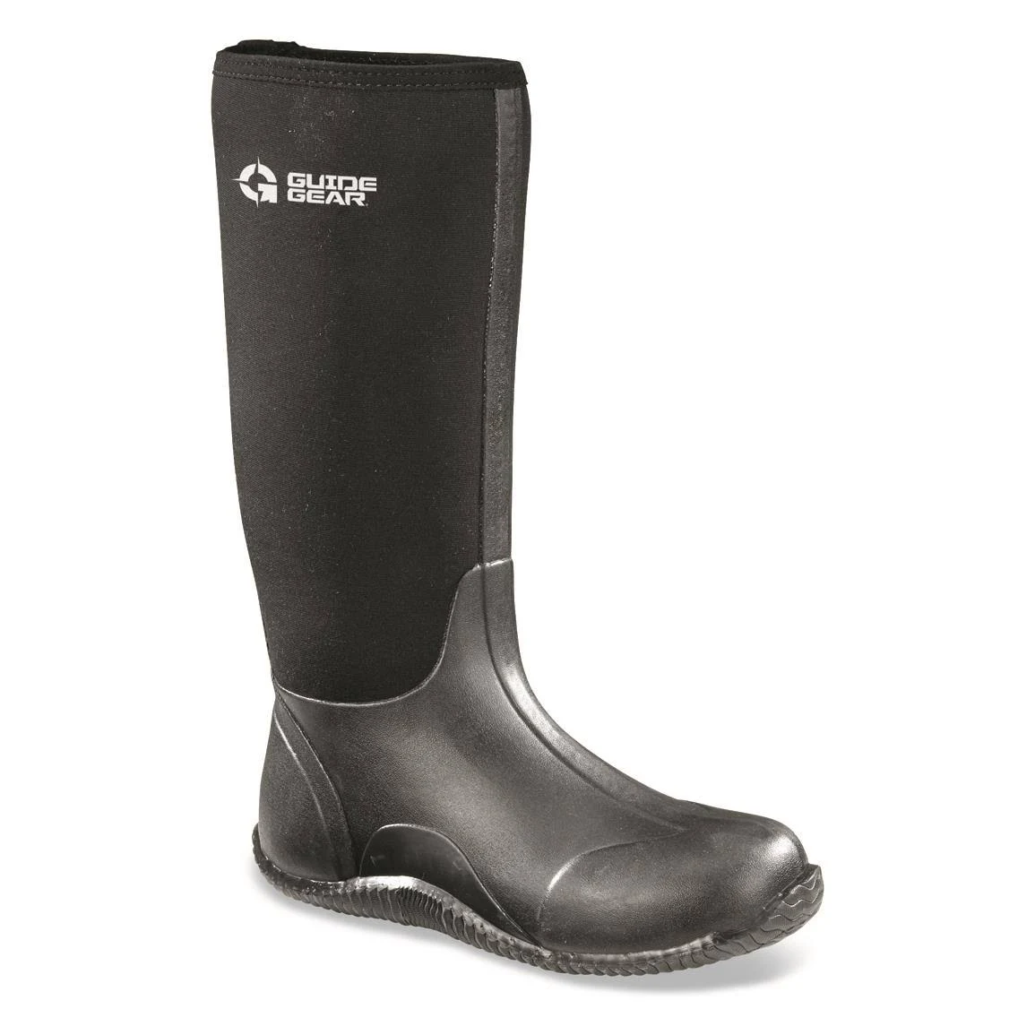 Guide Gear Women&s High Bogger Rubber Boots, 7B, Black