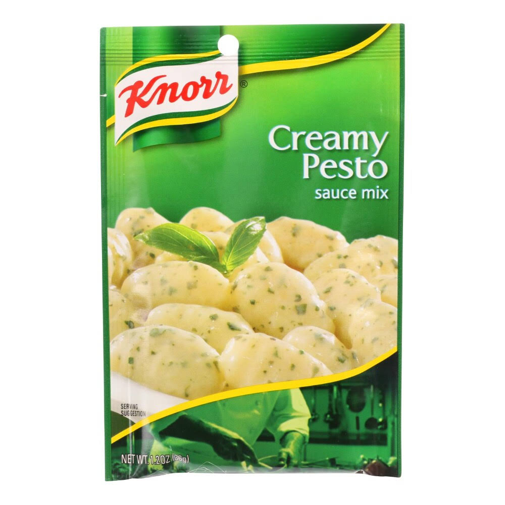 Knorr Pasta Sauce Mix, Creamy Pesto 1.2 oz (Pack of 24)