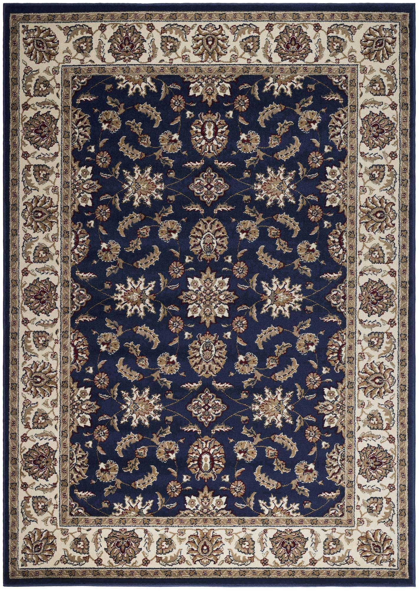 Radici Como 1592 2&2x22 x 7&7x22 Runner Navy Area Rug