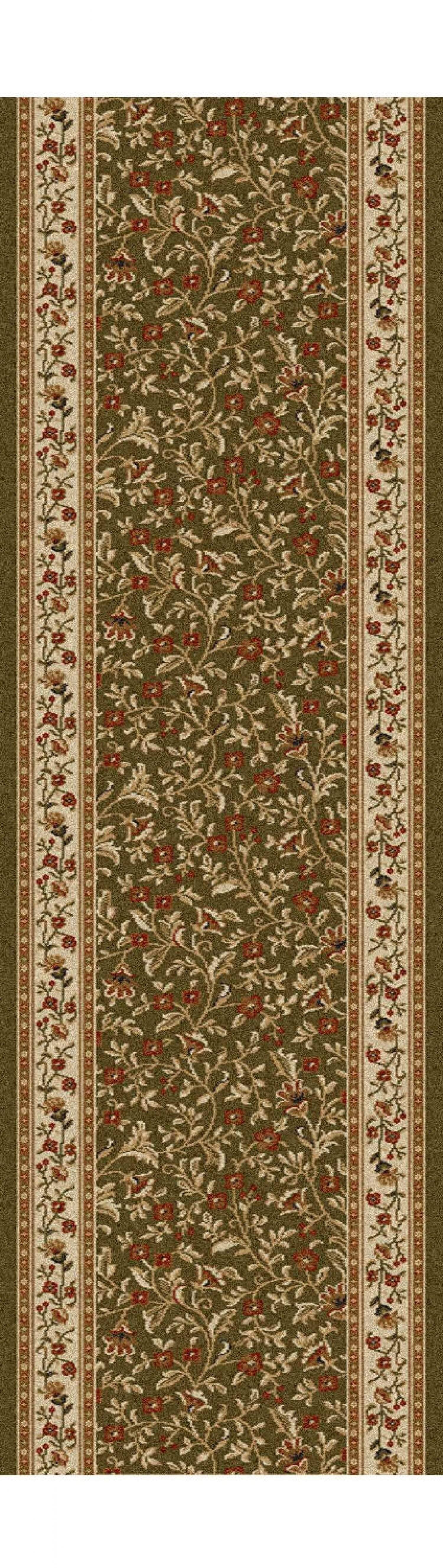 Radici Como 1593 2&2x22 x 7&7x22 Runner Sage Area Rug