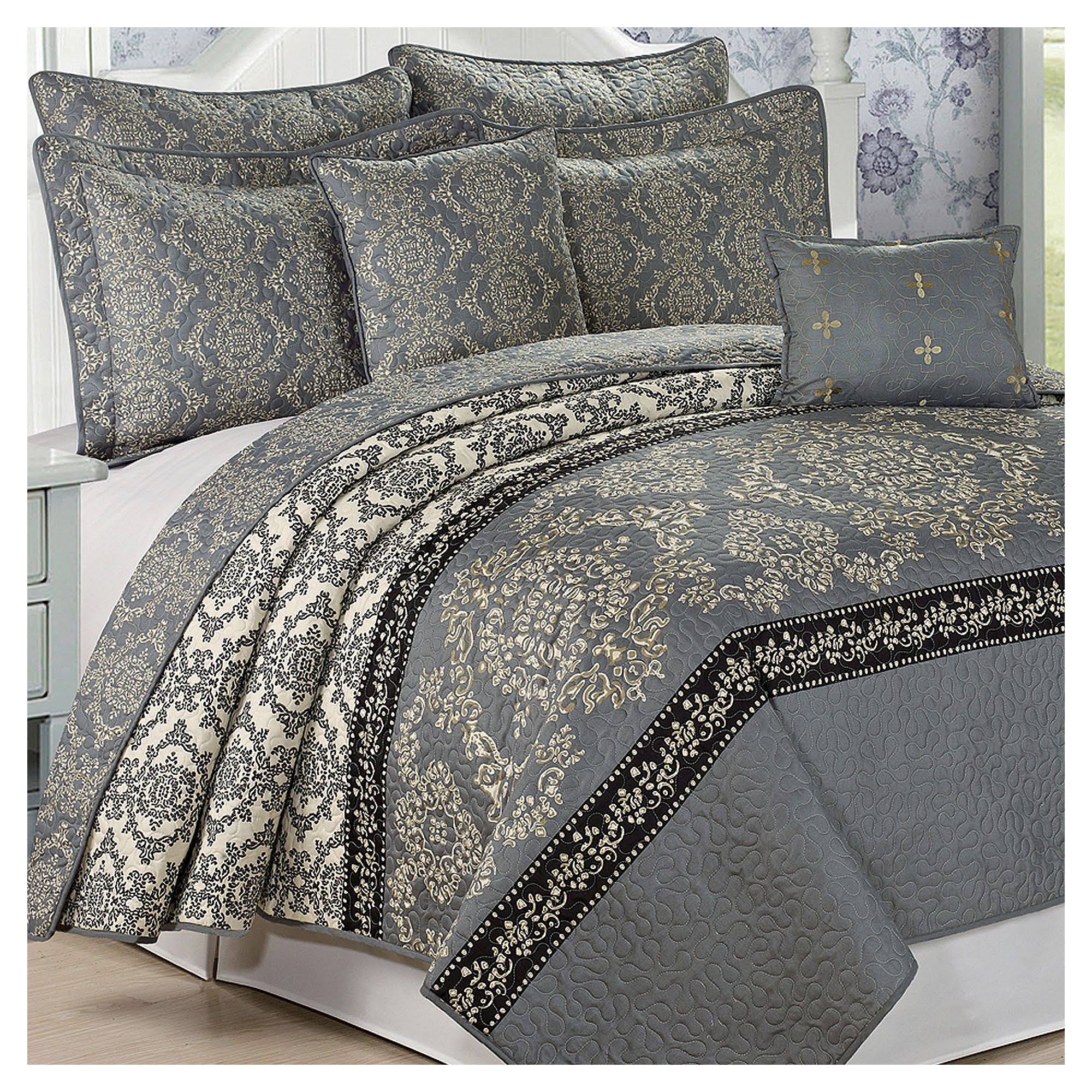 Serenta Mystic 7 Piece Coverlet Set; Queen