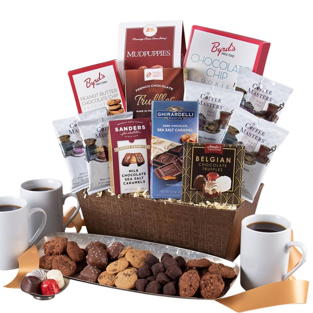 Gourmet Gift Baskets Classic Coffee u0026 Chocolates Basket