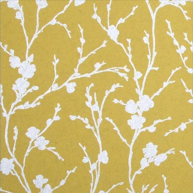 Graham u0026 Brown Meiying Saffron Wallpaper