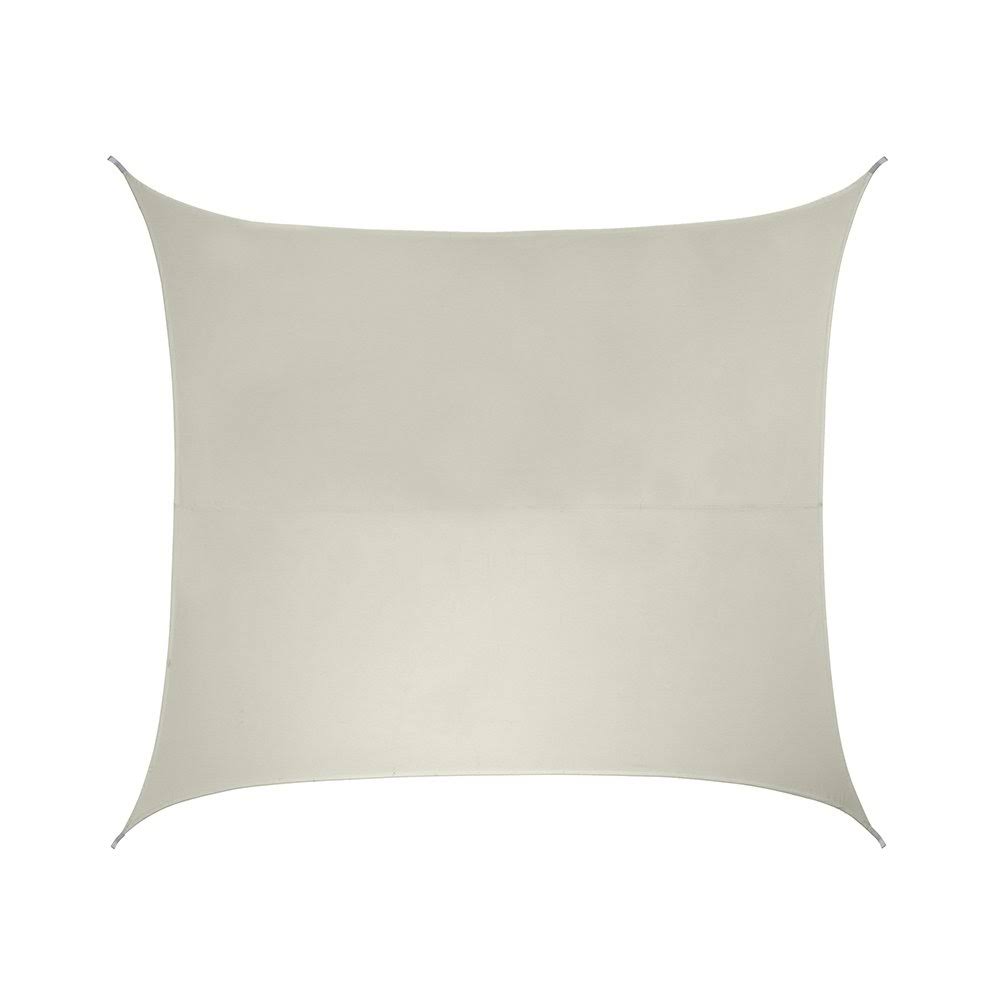 Kookaburra 11ft 10x22 Ivory Woven Water Resistant Square Sail Shade