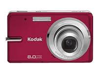 Kodak EasyShare M883 8MP 3X Optical Zoom Digital Camera (Red)