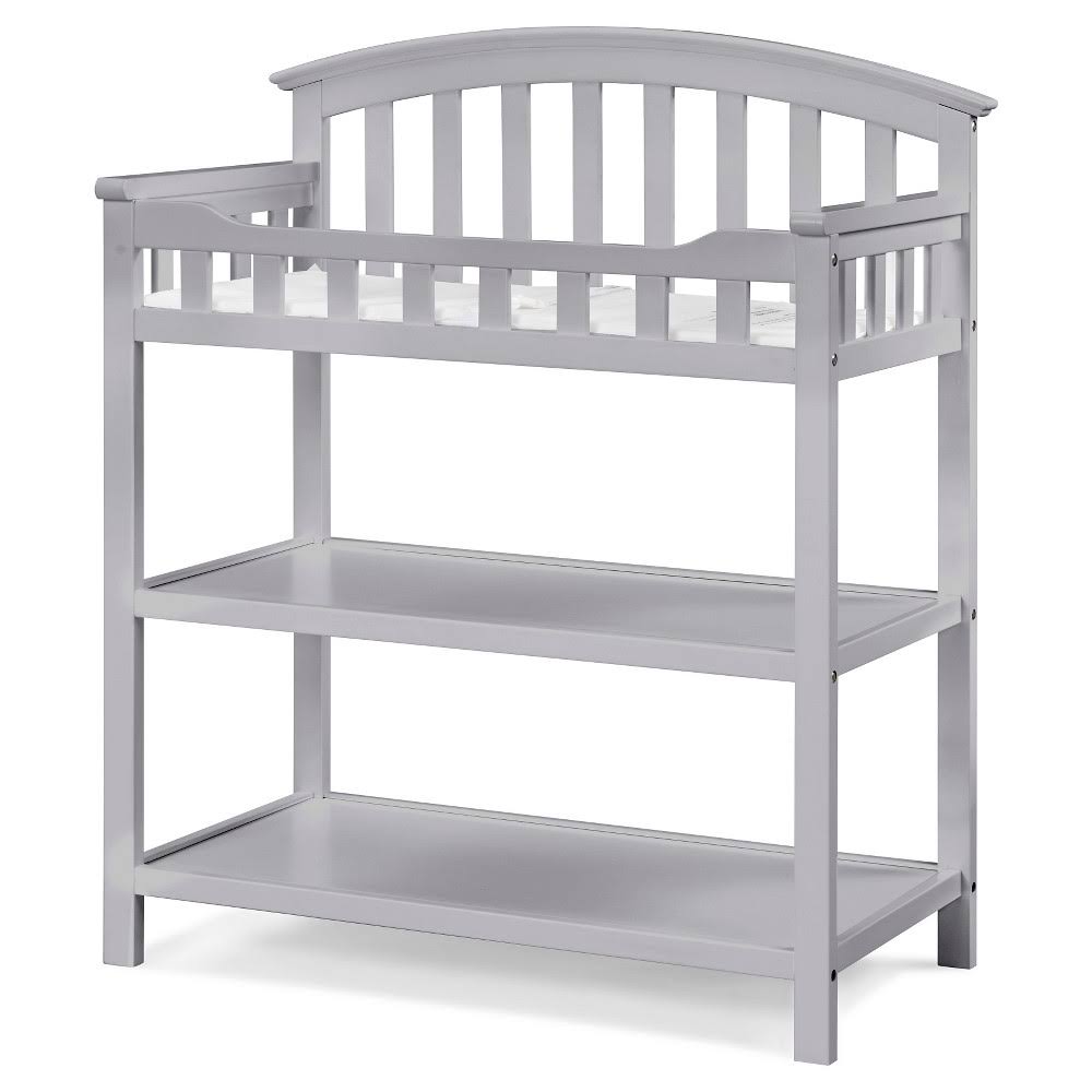 Stork Craft USA Graco Changing Table in Pebble Gray