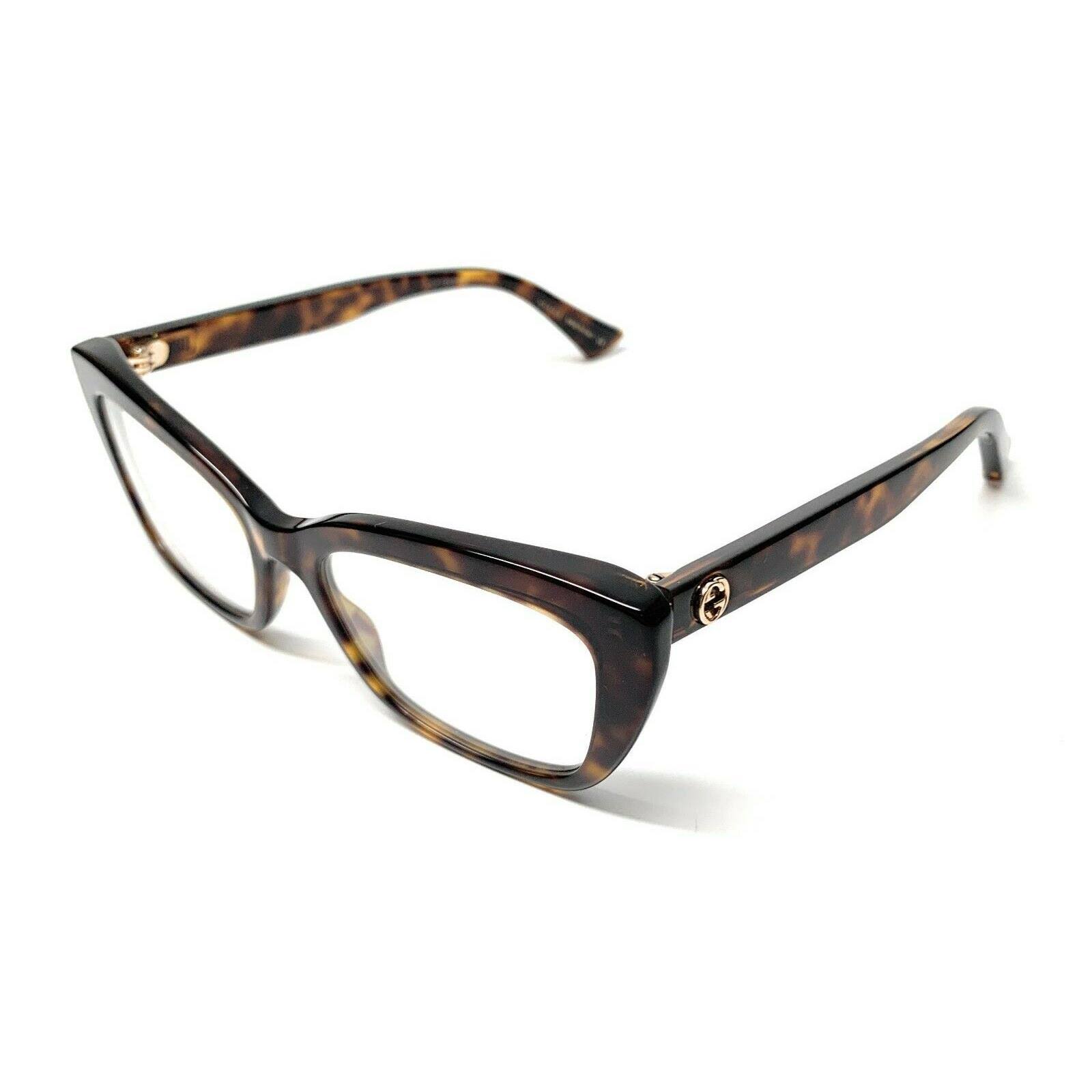 Gucci GG0165O Eyeglasses - Havana/002 51-17-140