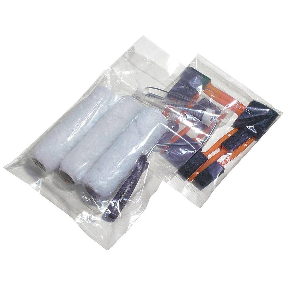 36x22 x 16x22 LDPE Lay Flat Poly Bag, 2 mil, PK250, 5dgz4