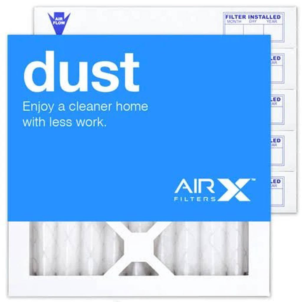AIRx Filters Dust 10x10x2 Air Filter Replacement Pleated MERV 8, 6-pk