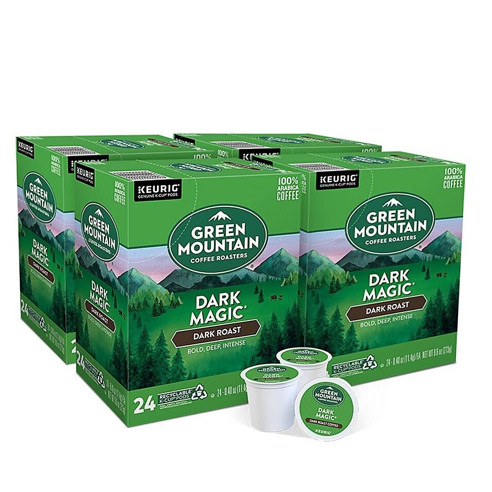 Green Mountain Coffee Dark Magic K-Cup Pod, 96-Count