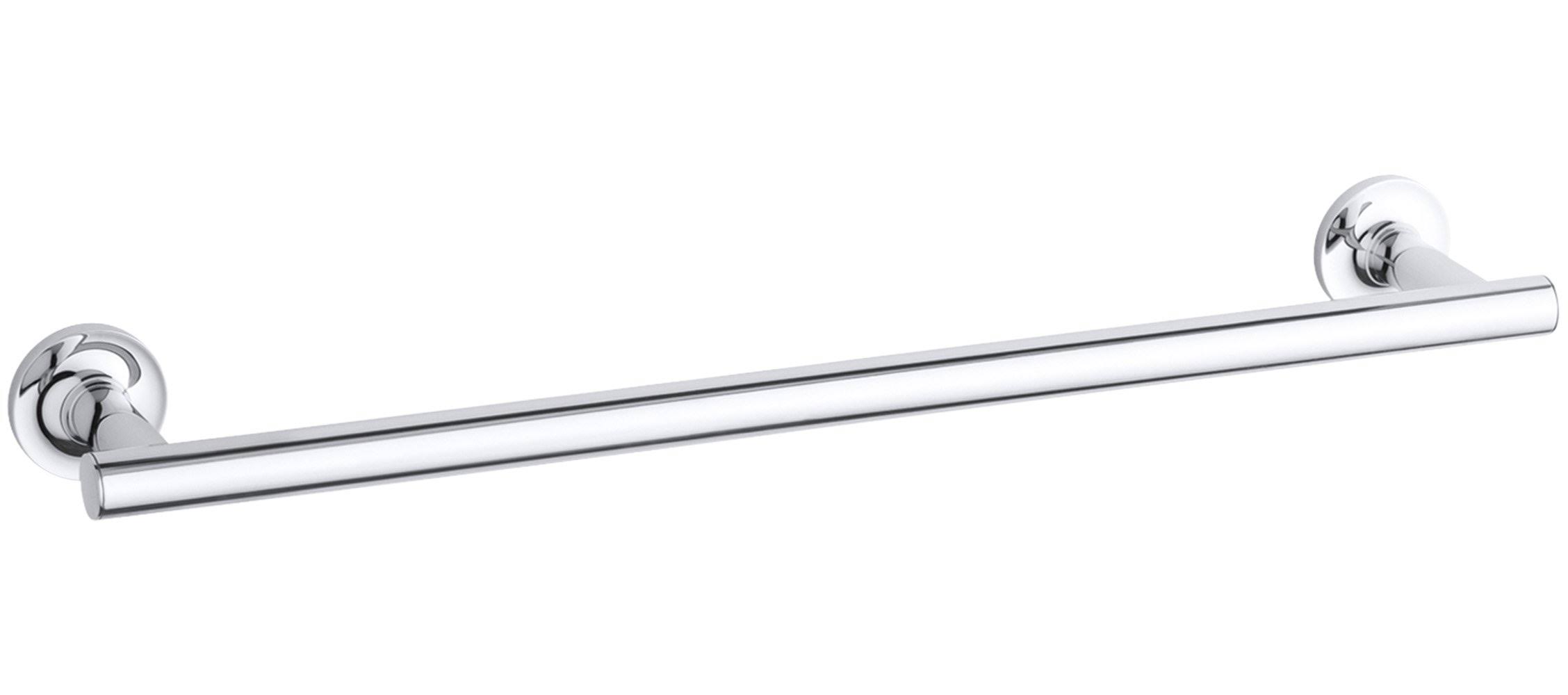 KOHLER K-14435-CP Purist 18 In. Towel Bar, Polished Chrome