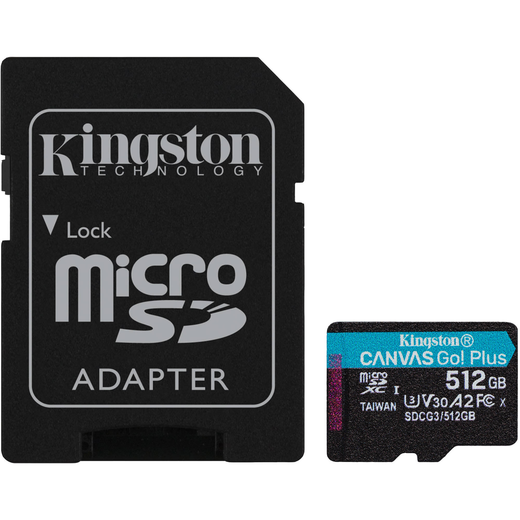 Kingston 512gb Canvas Go! Plus UHS-I microSDXC Memory