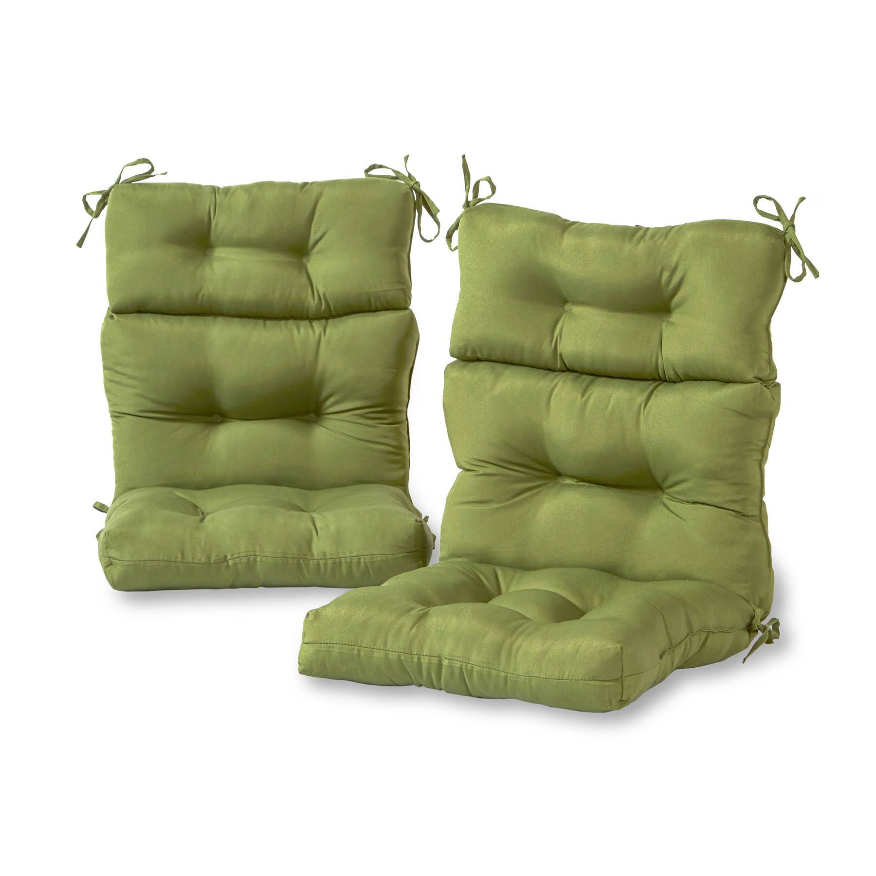 Greendale Home Fashions Outdoor High Back Chair Cushion Set of 2,