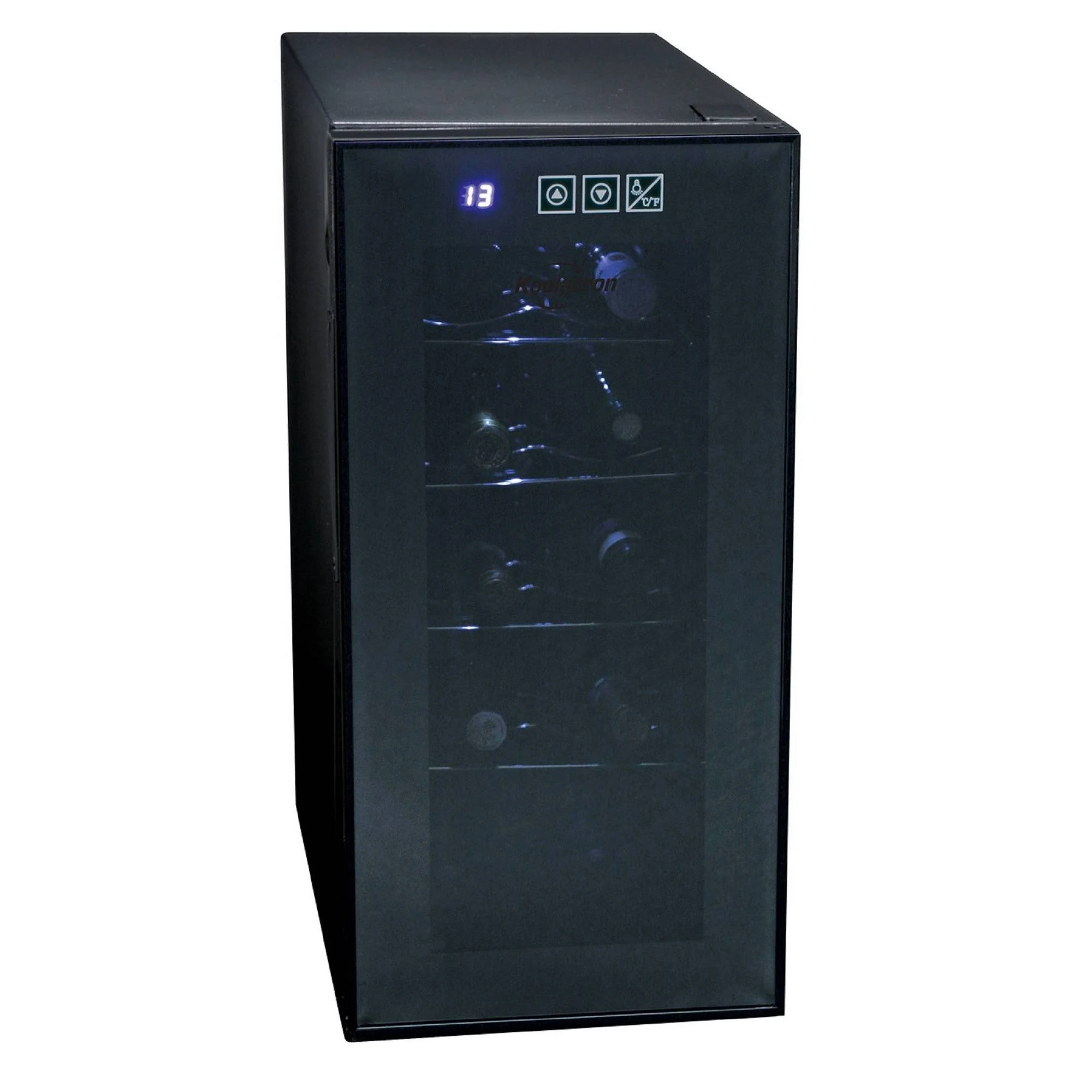 Koolatron 10-Bottle Wine Cooler - Black