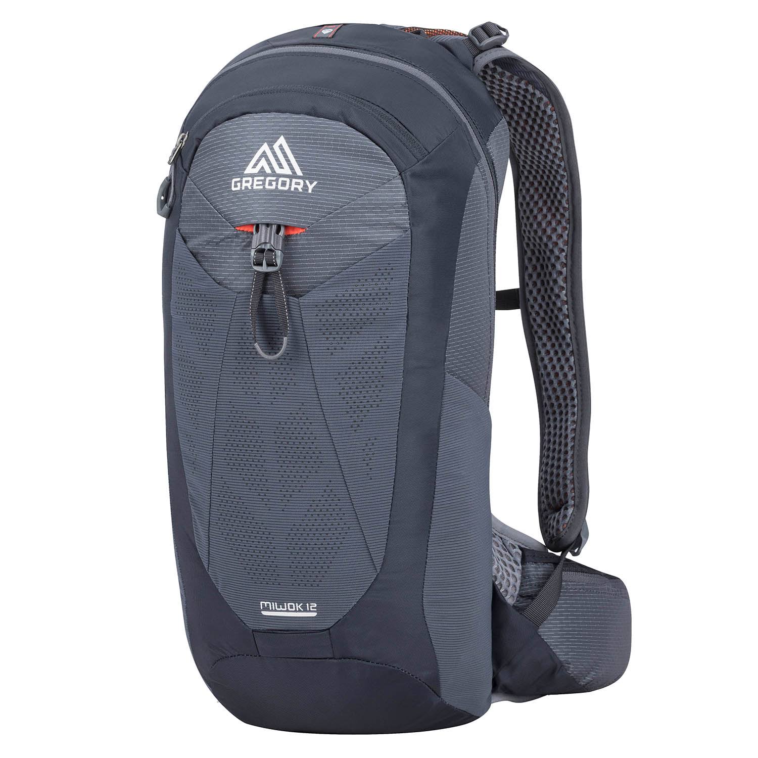 Gregory Miwok 12 Mens Running Backpack - Flame Black