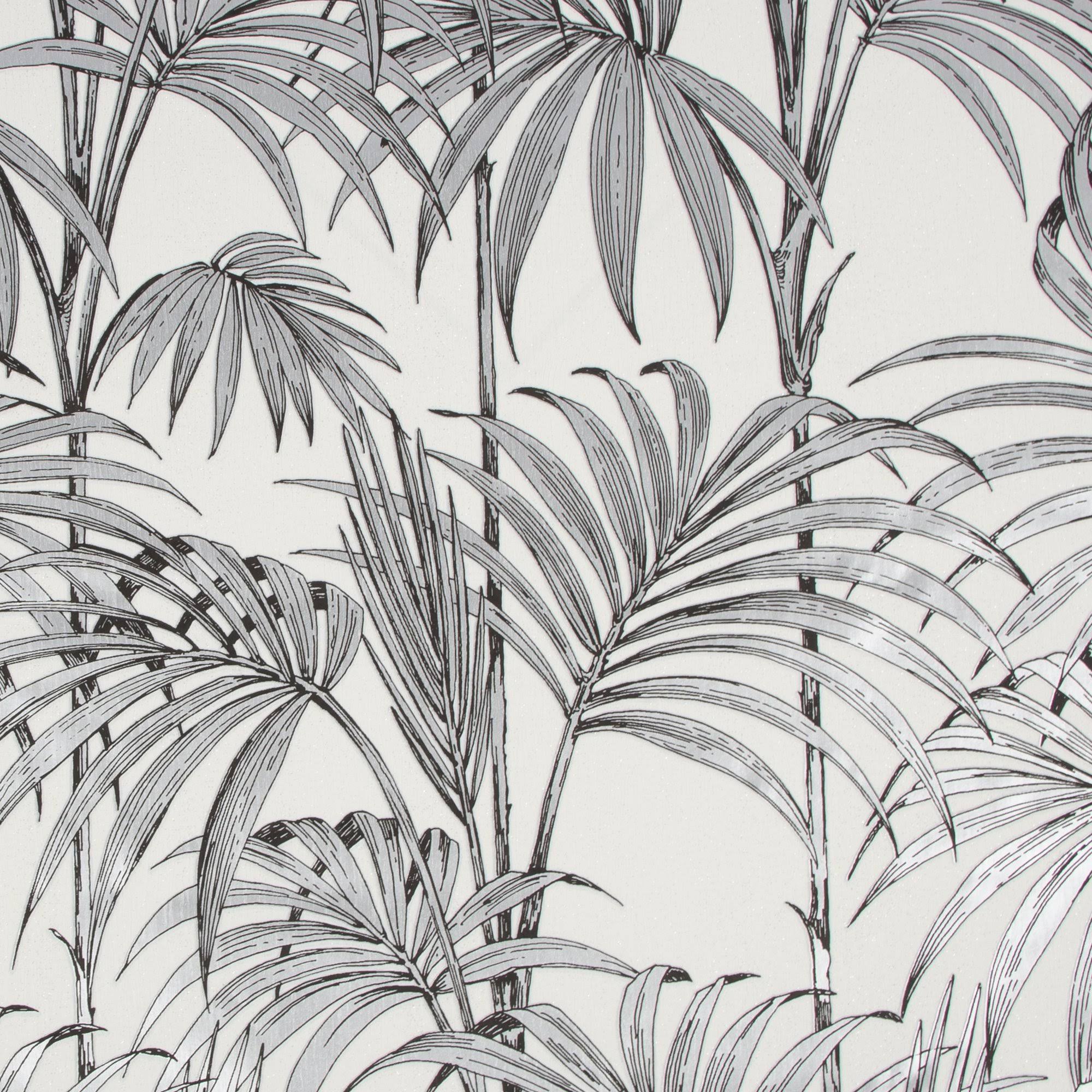 Julien Macdonald 112084 Honolulu Silver Removable Wallpaper