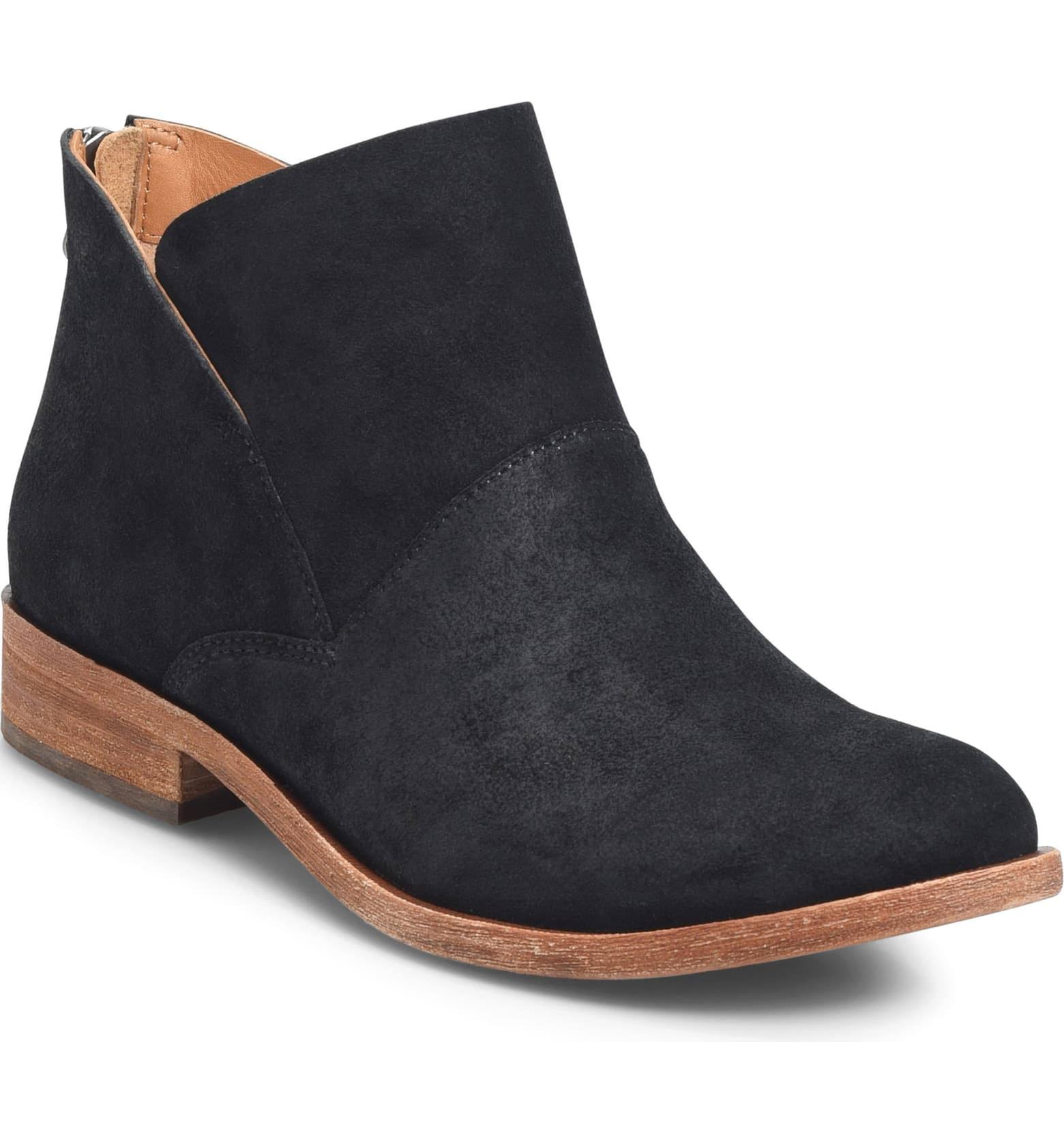 Kork-Ease | Ryder Boot Black Suede | Size 8