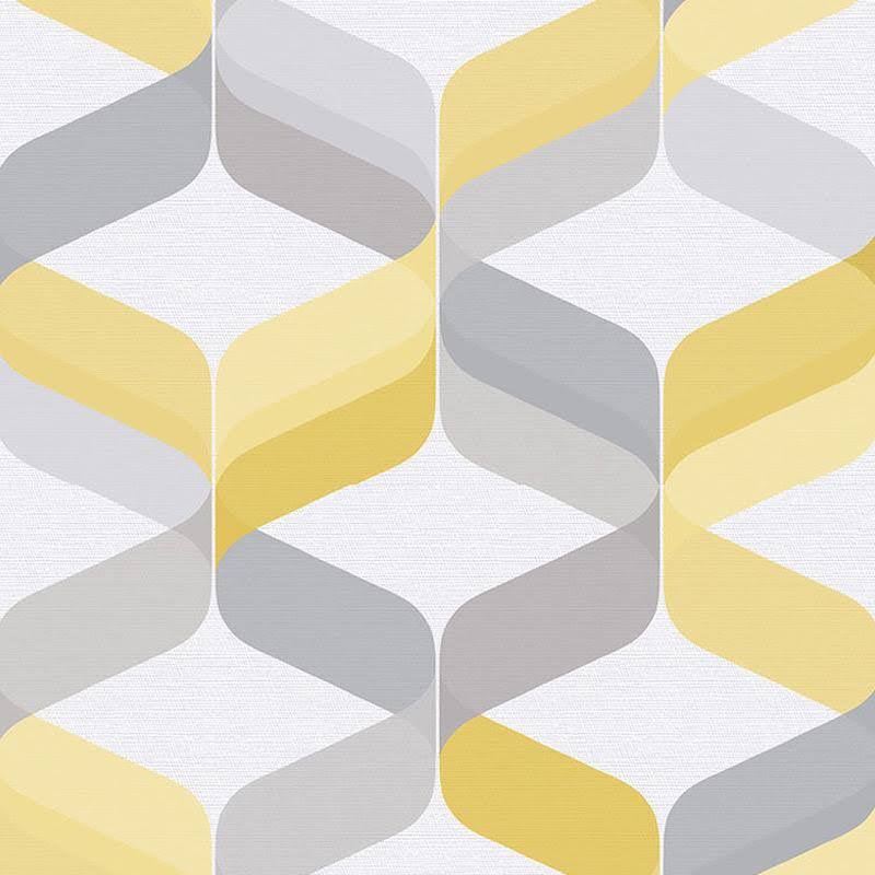 Graham u0026 Brown Retro Lemon Wallpaper