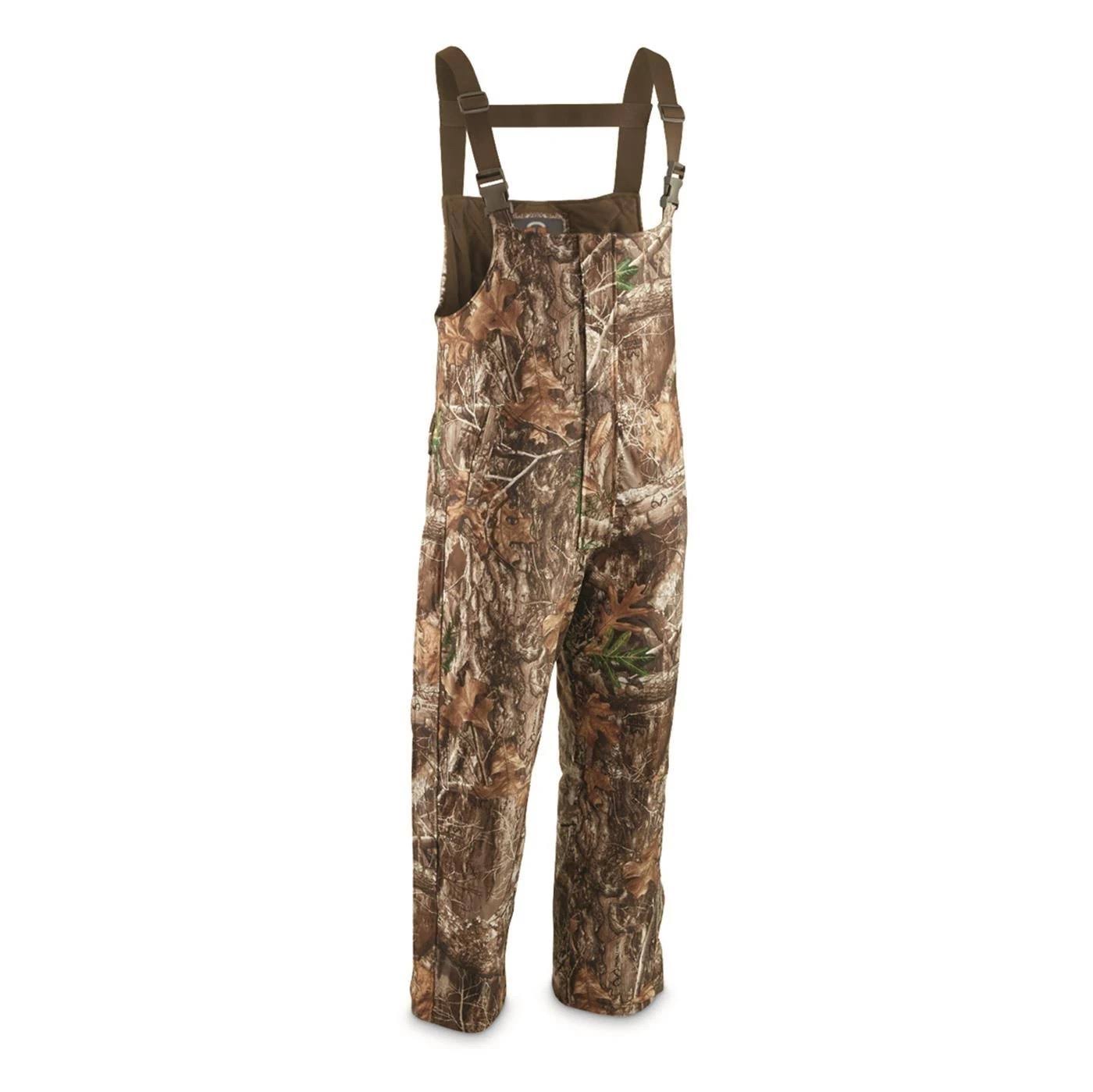 Guide Gear Men&s Guide Dry Hunt Bibs, Waterproof, Insulated