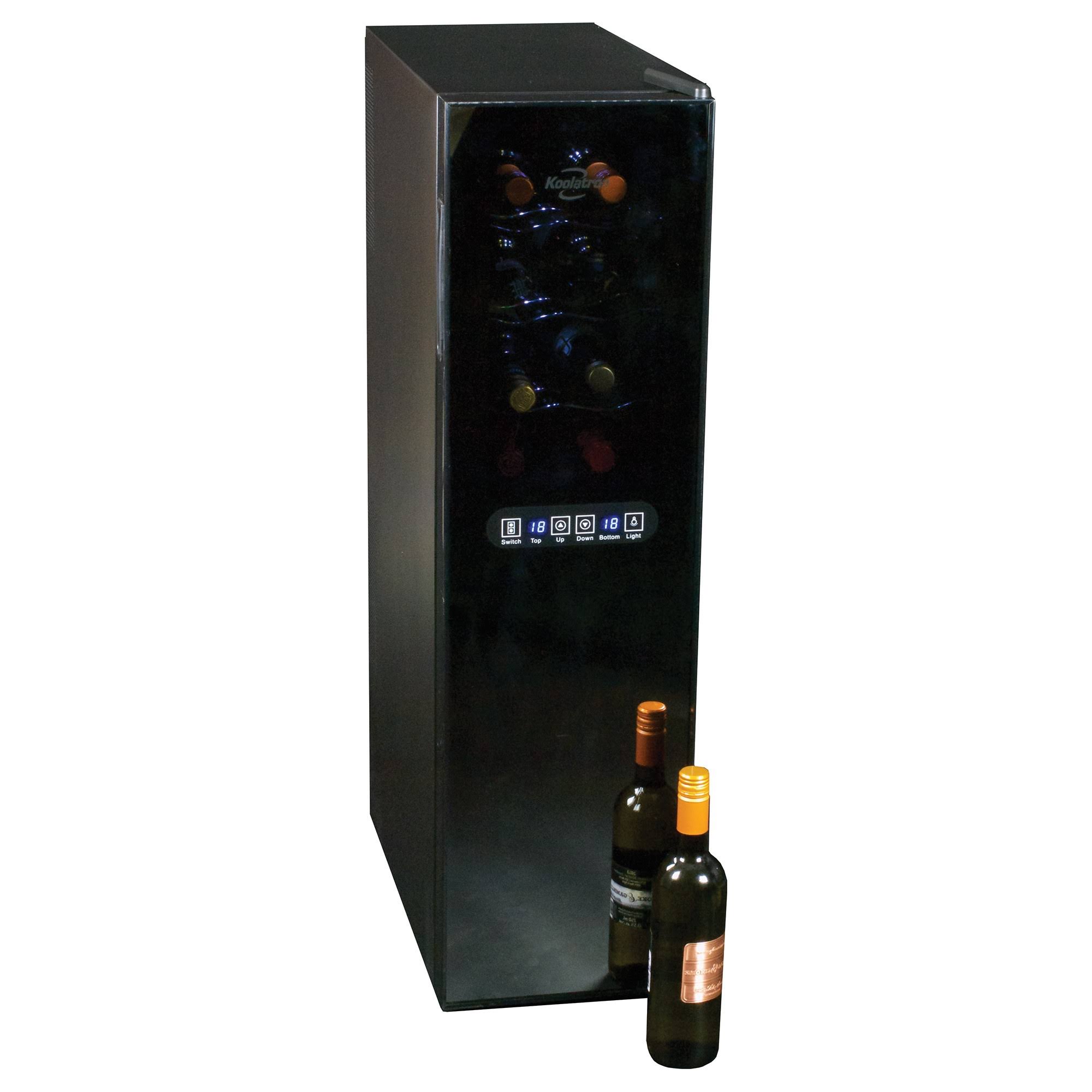 Koolatron WC18 18-Bottle Dual Zone Wine Cooler