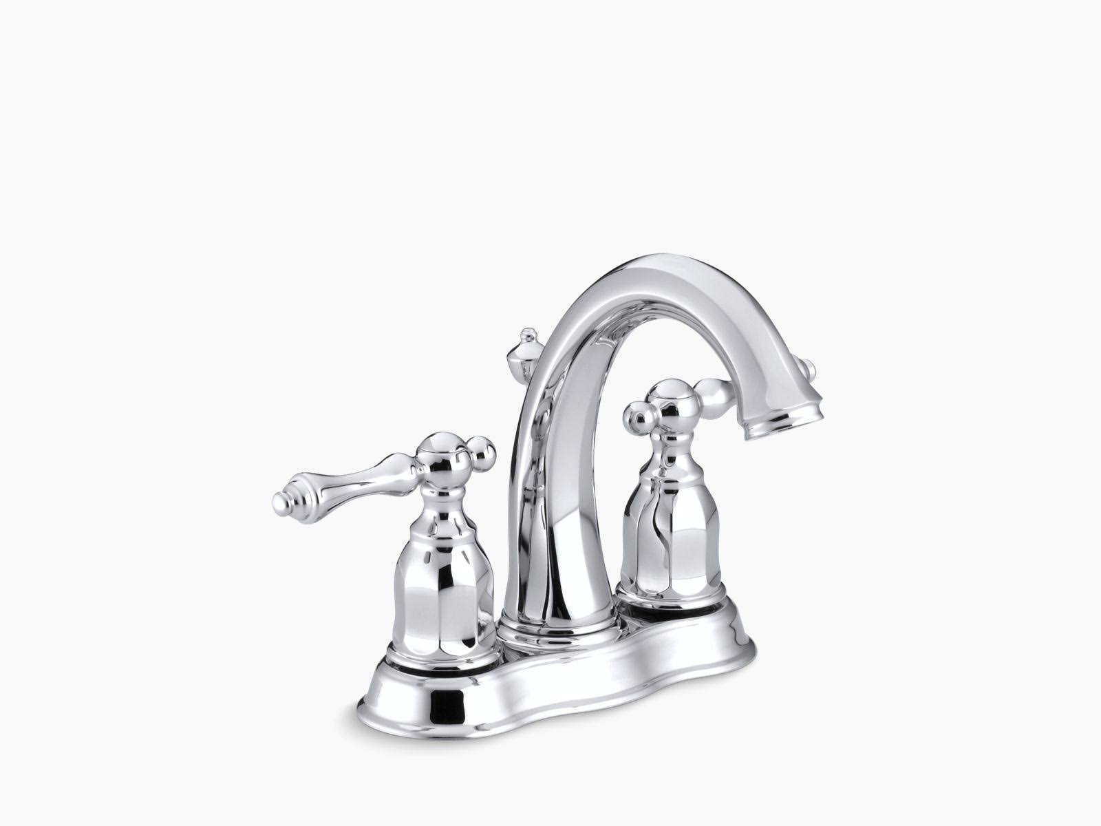 Kohler K-13490-4-CP Kelston Centerset Bathroom Faucet Polished Chrome