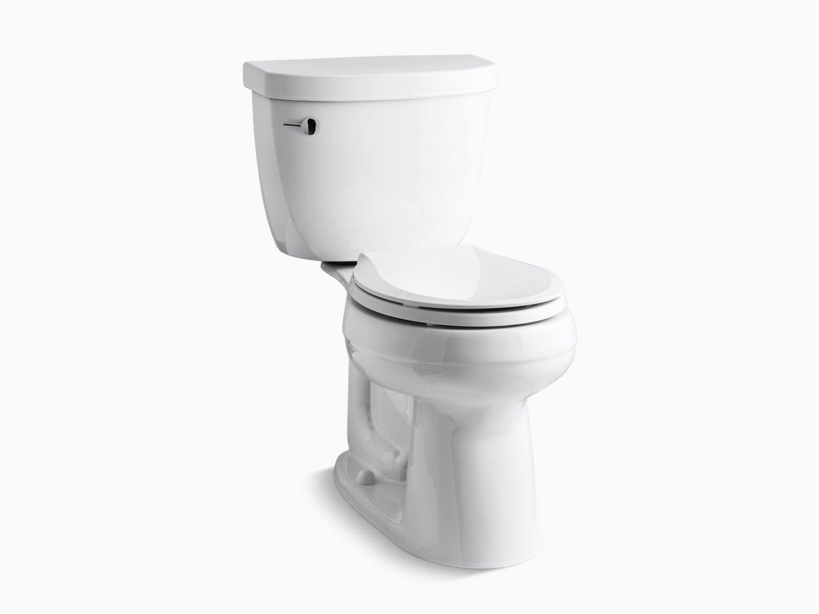 Cimarron Comfort Height The Complete Solution Round-Front 1.28 GPF Toilet 22907-0