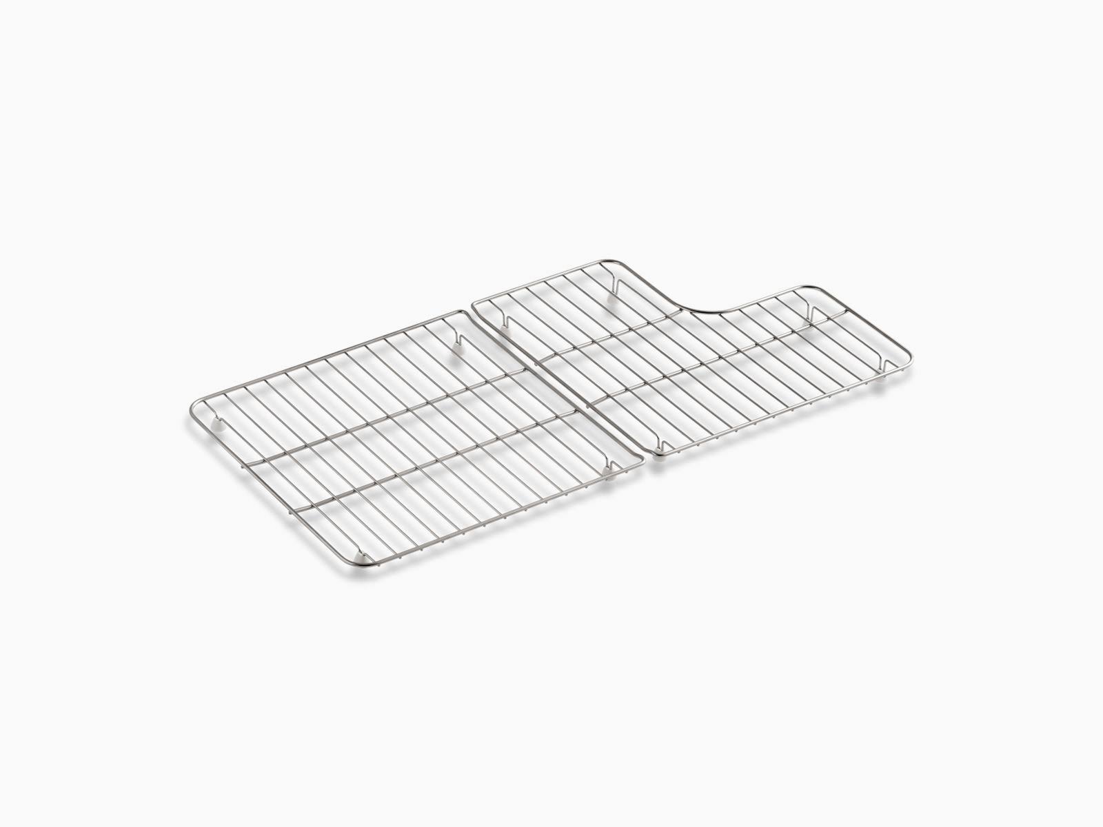 Kohler K-6639-ST Whitehaven 36x22 Sink Racks - Stainless Steel