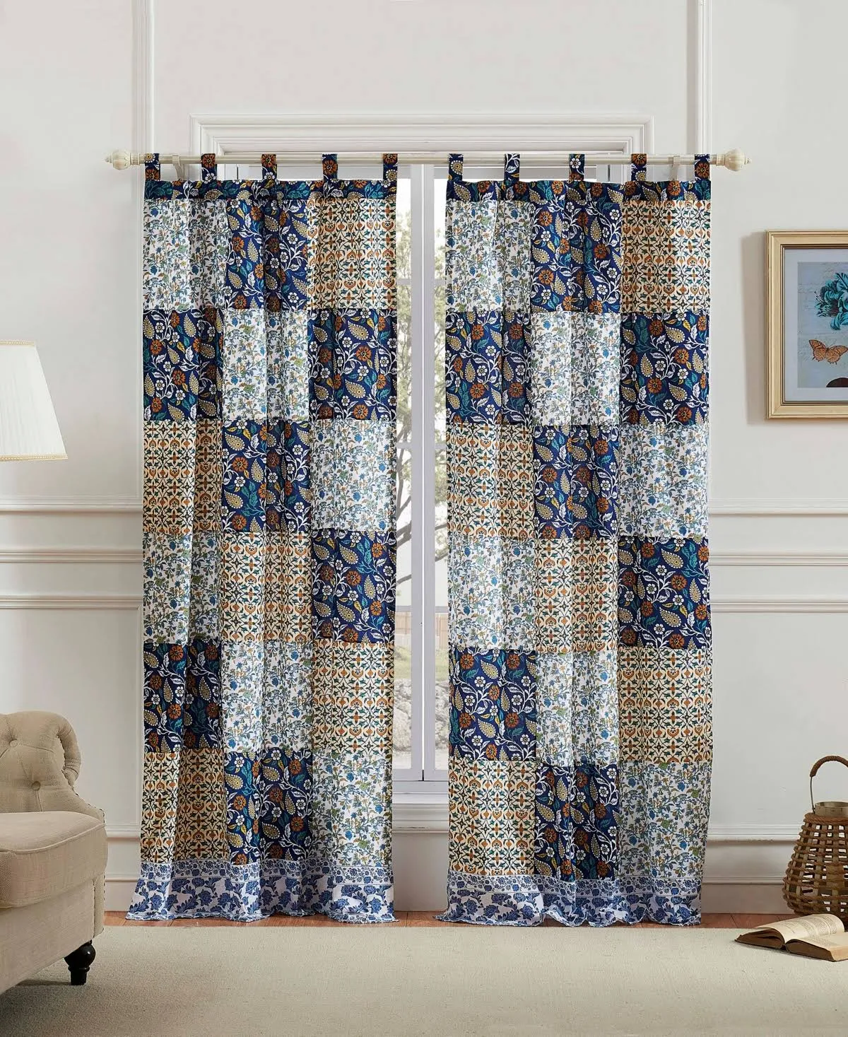 Greenland Home Fashions Pandora Window Panel Pair