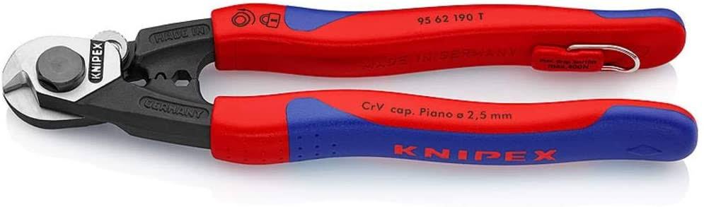 Knipex 95 62 190 T Wire Rope Cutters TT