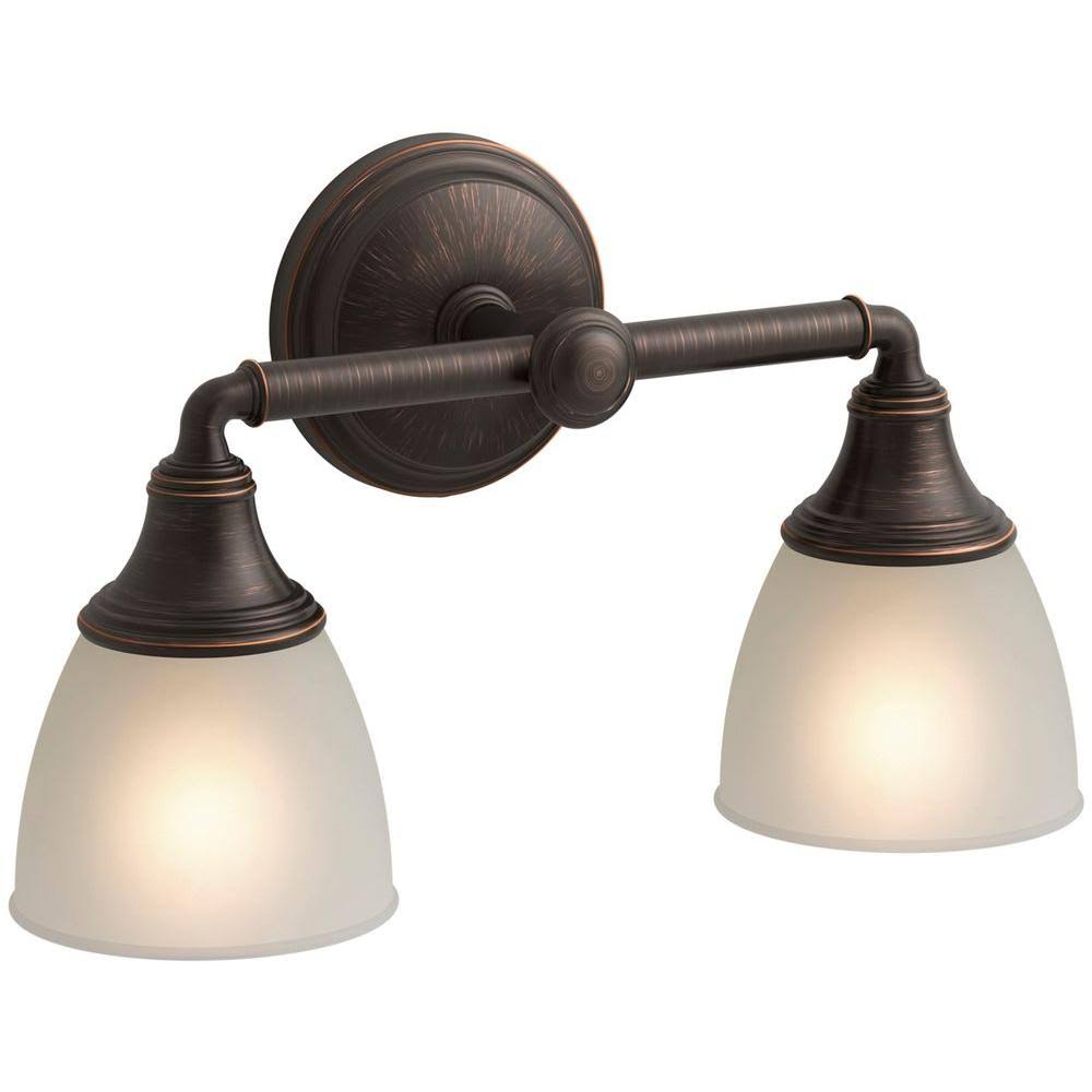 Devonshire 2 - Light Oil-Rubbed Bronze Armed Sconce Kohler 10571
