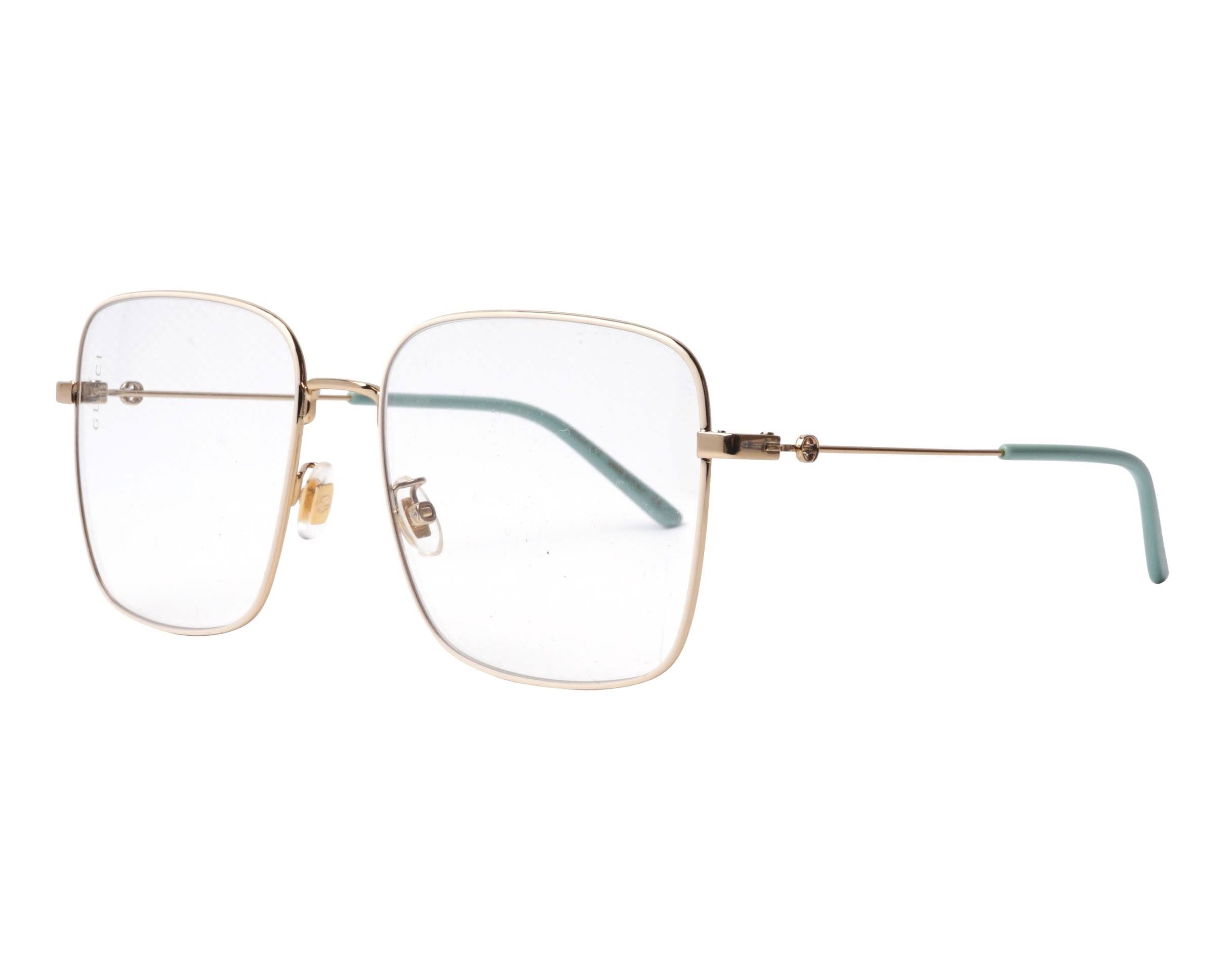 Gucci GG0445O Eyeglasses - Gold/004 56-17-140