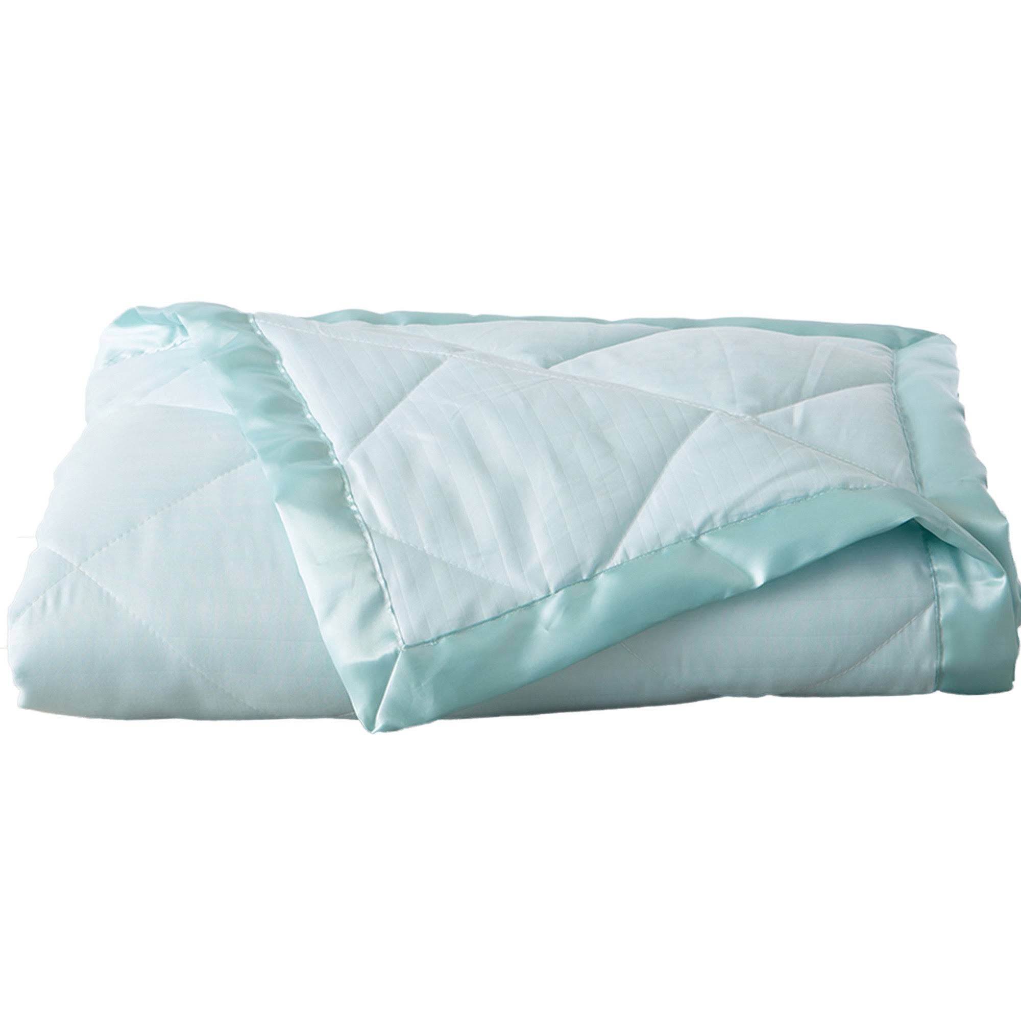 Home Fashion Designs Romana Collection Down Alternative Blanket - Full / Queen - Pale Blue