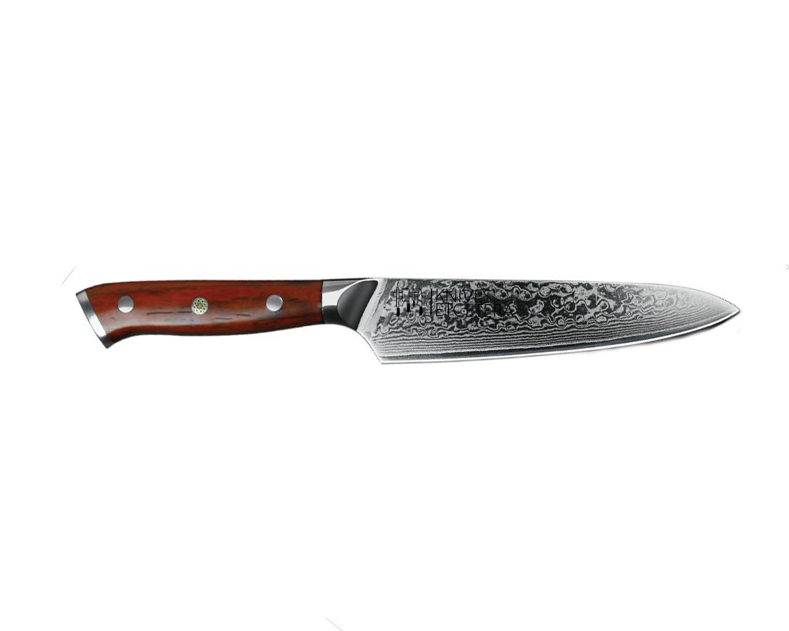 5x22 Damascus Utility Knife