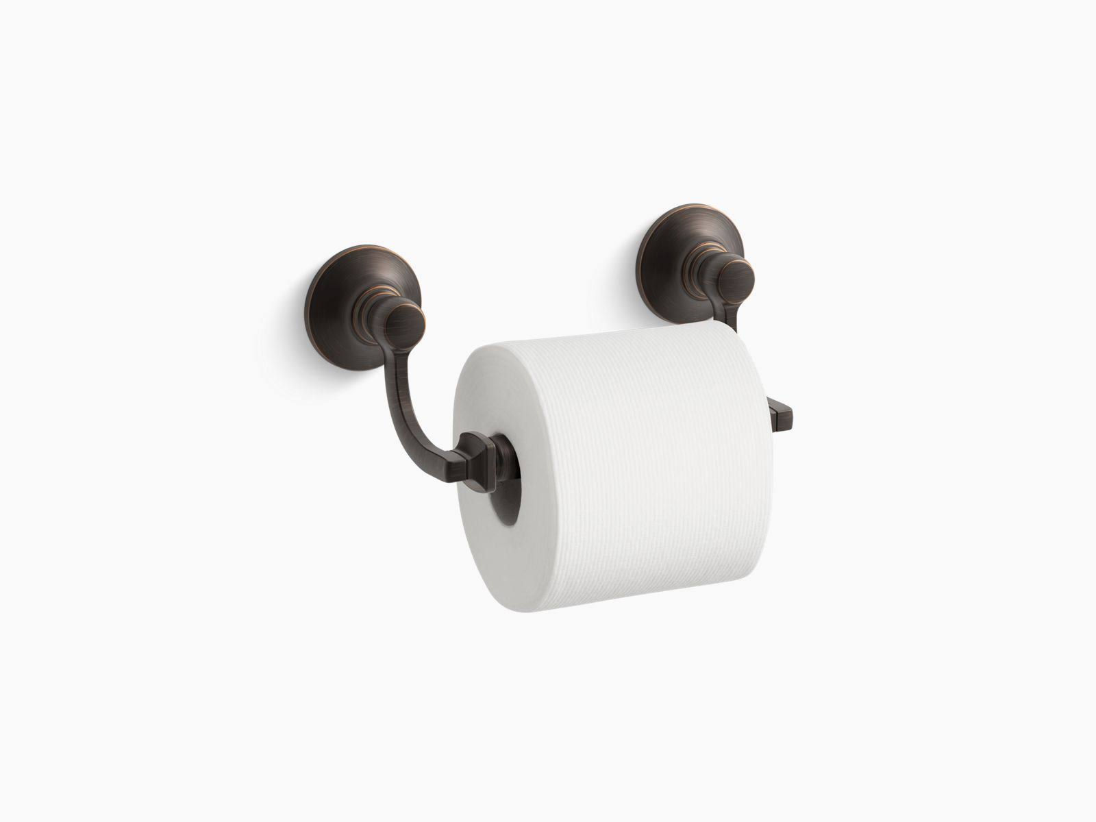 Kohler 11415-2BZ Bancroft Toilet Tissue Holder - Oil-Rubbed Bronze