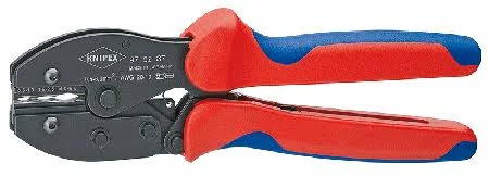 Knipex PreciForce Heat Shrinkable Sleeve Connector Crimp Pliers - 8.75in. 97 52 37