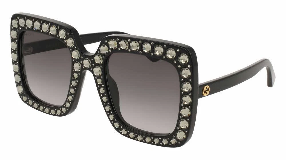 Gucci GG0148S Women Sunglasses - Black