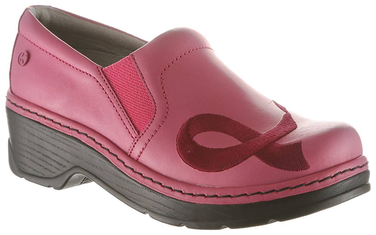 Women&s Klogs Naples Clog, Size: 11, Pink/Pink Ribbon Leather