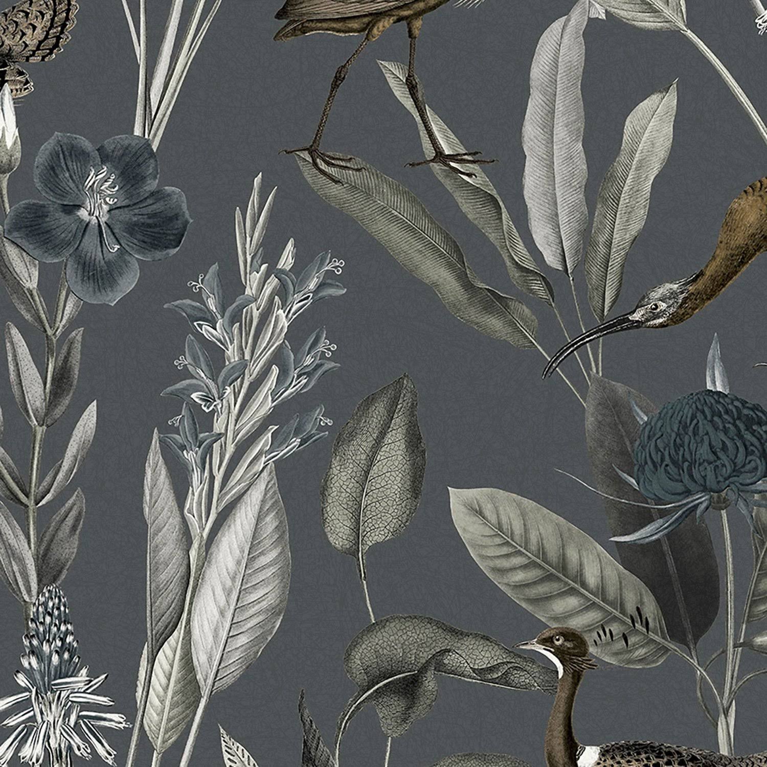Graham u0026 Brown Glasshouse Midnight Wallpaper