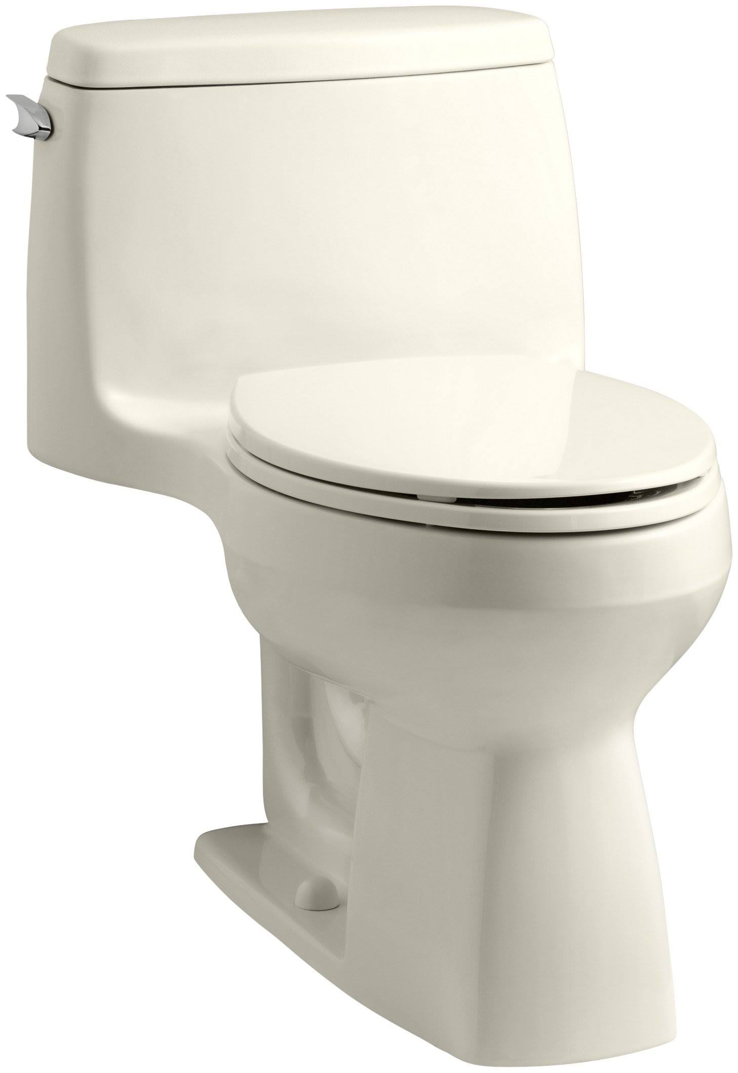 Kohler K-3810 Santa Rosa 1.28 GPF One-Piece Elongated Comfort Height Toilet with Almond