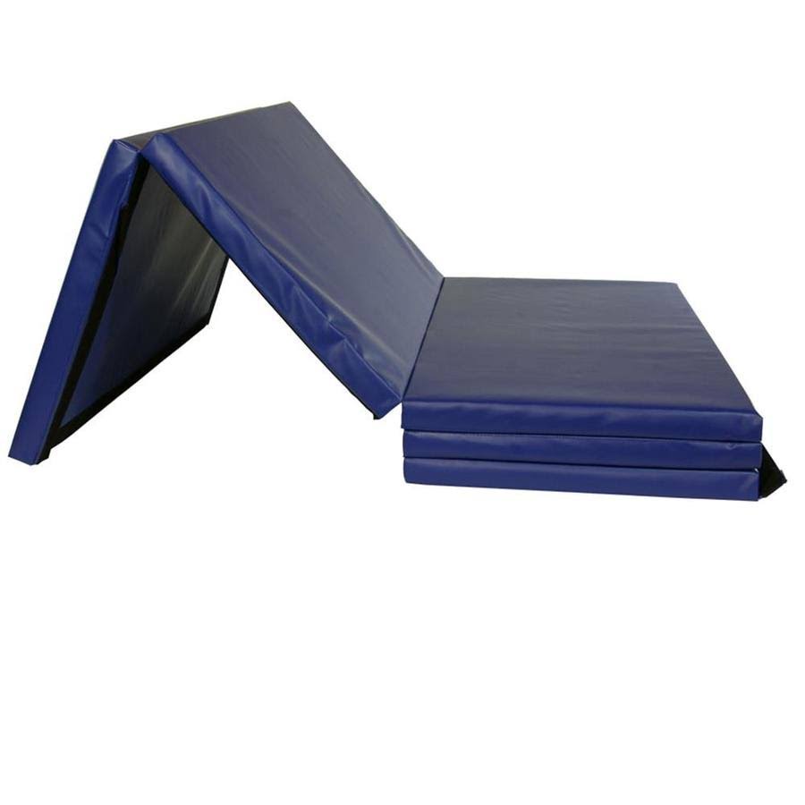 Greatmats Folding Vinyl and Foam Gymnastics Mat 4 ft. x 10 ft. x 2 in.