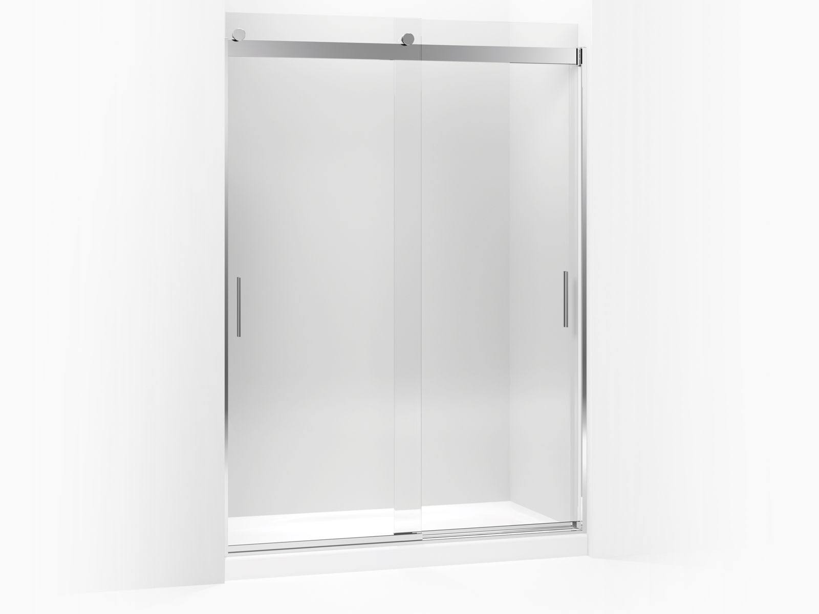 Kohler K-706383-L-SHP Levity Shower Door Bright Polished Silver