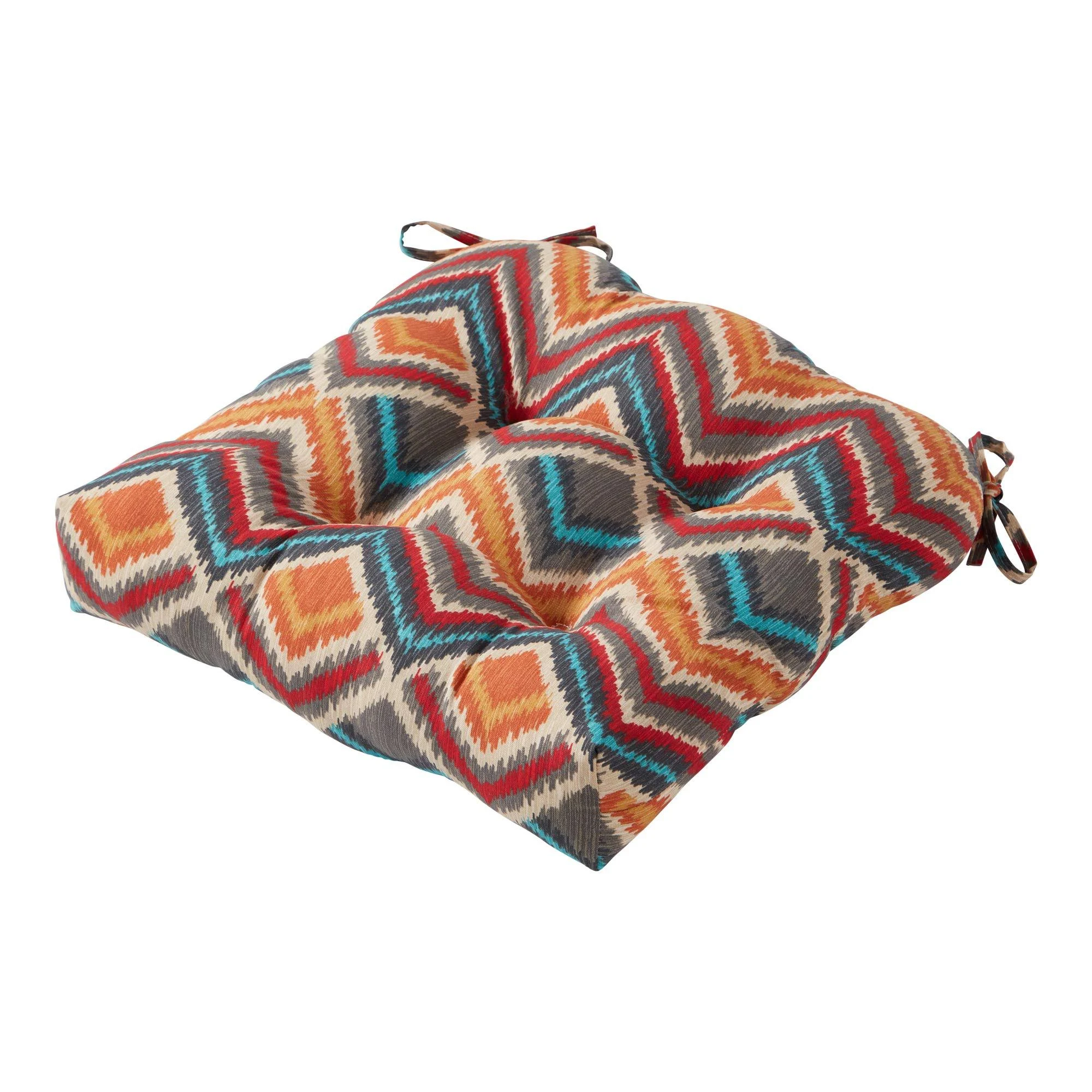 Greendale Home Fashions AZ4800-SURREAL Aztec 20-inch Outdoor Dining Seat CUSHION, Set of 1