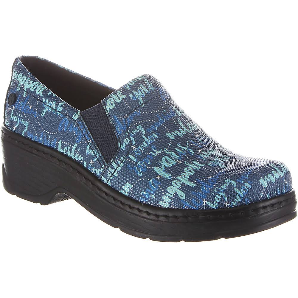 Women&s Klogs Naples Clog, Size: 8, Travel Pebble Leather