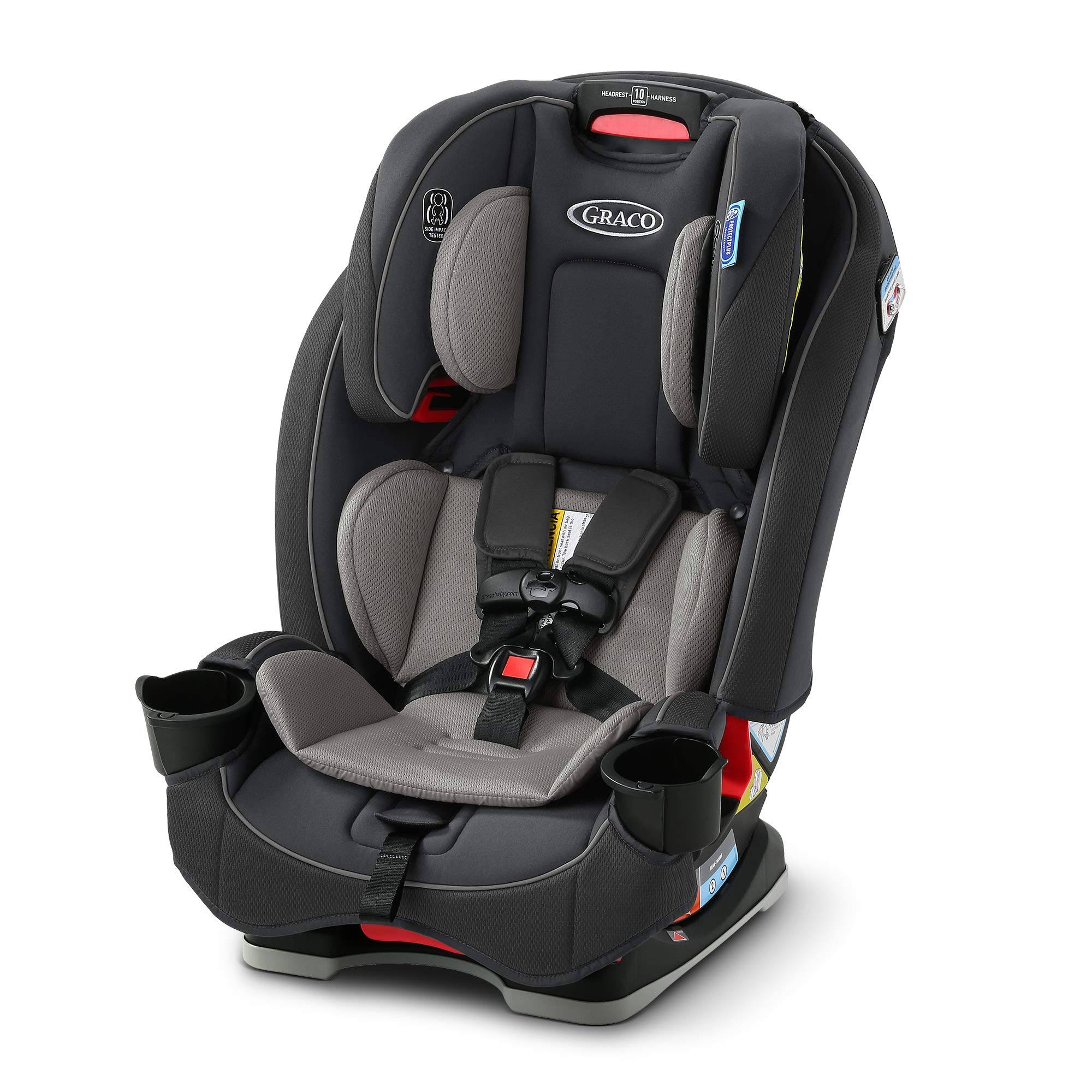 Graco Slimfit 3 in 1 Car Seat | Slim u0026 Comfy Design Saves Space in Your Back SEAT, Redmond, 2daydeliver Exclusive