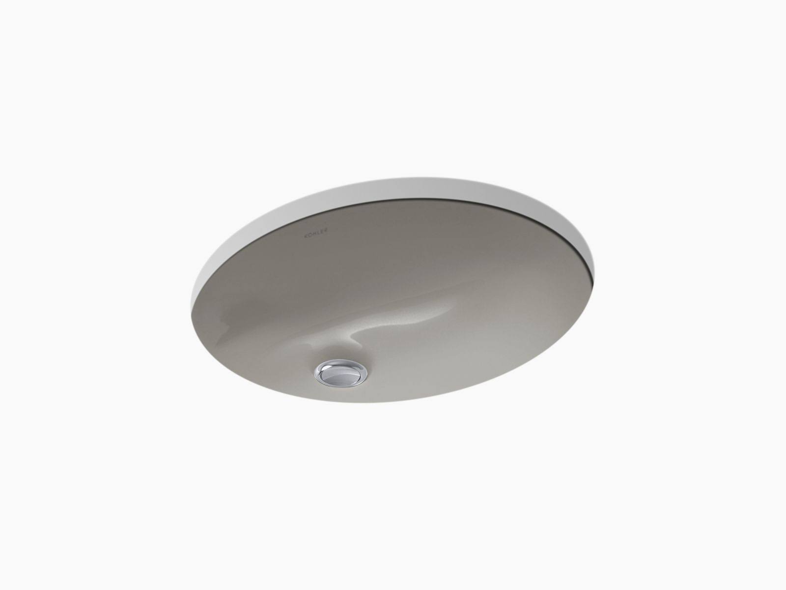 Kohler K-2209-K4 Caxton 15x22 Undermount Bathroom Sink - Cashmere