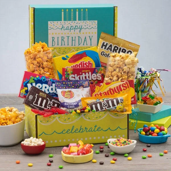 Birthday Basket for Kids by Gourmet Gift Baskets - Birthday Gift Baskets - Gift Baskets Delivered - Gift Baskets