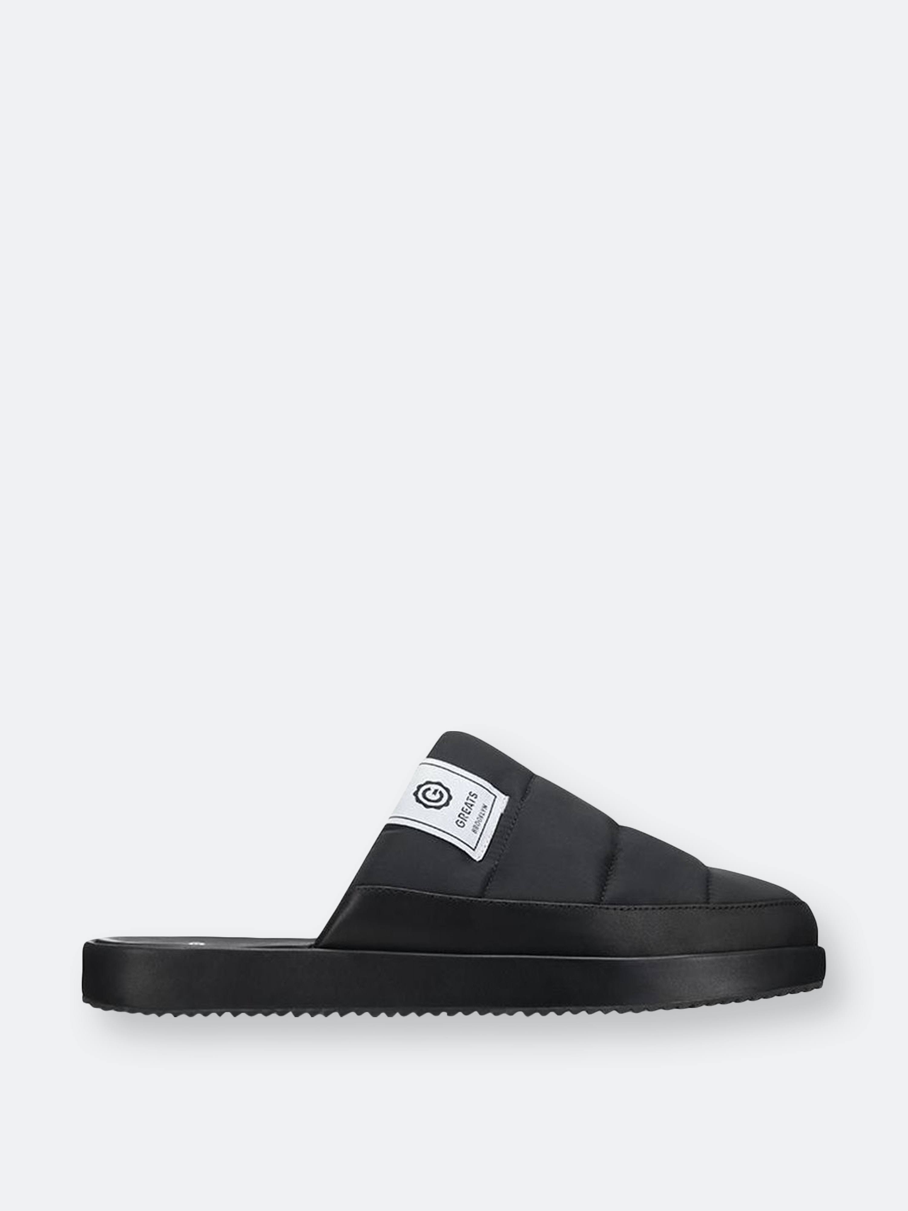 Greats The Foster Slipper - Black - US 8
