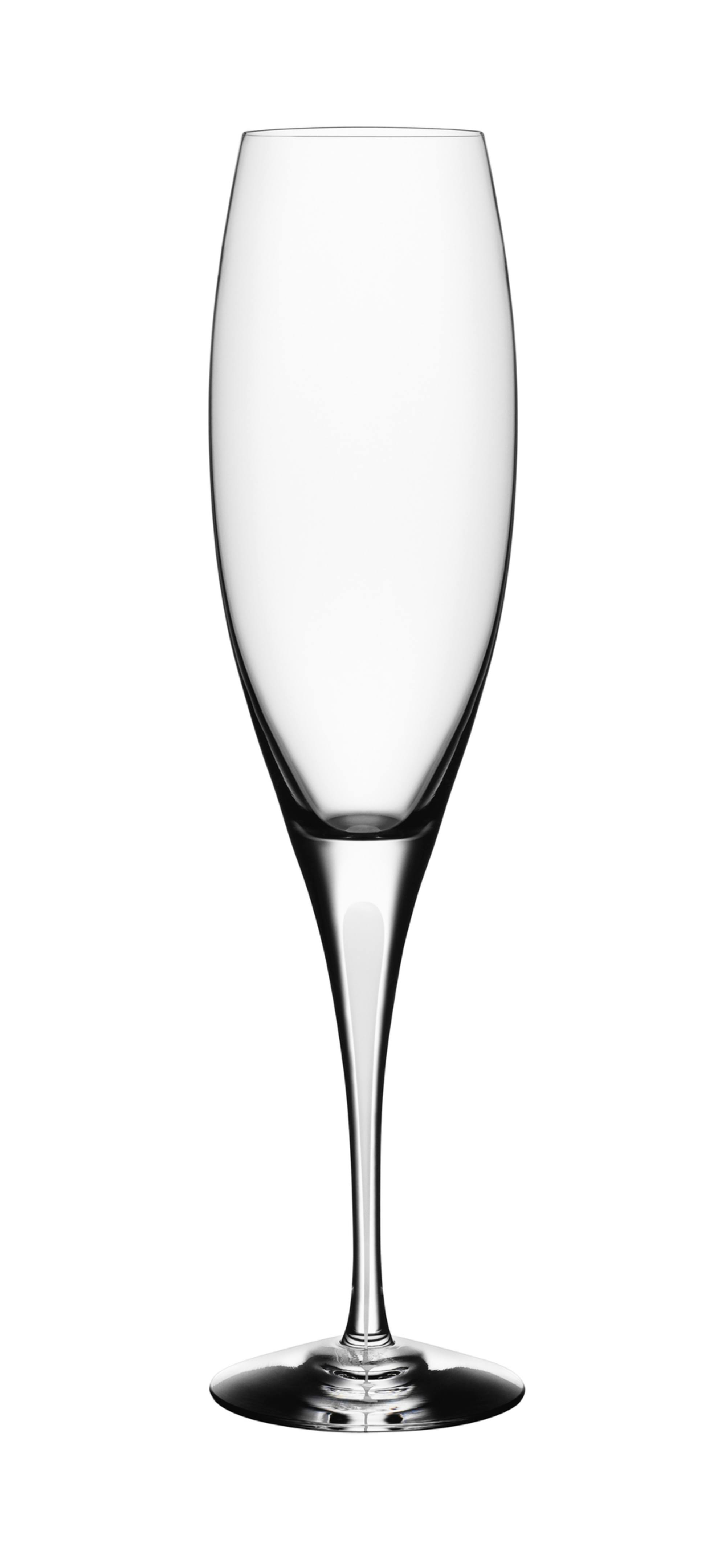 Orrefors Intermezzo Satin Champagne Flute