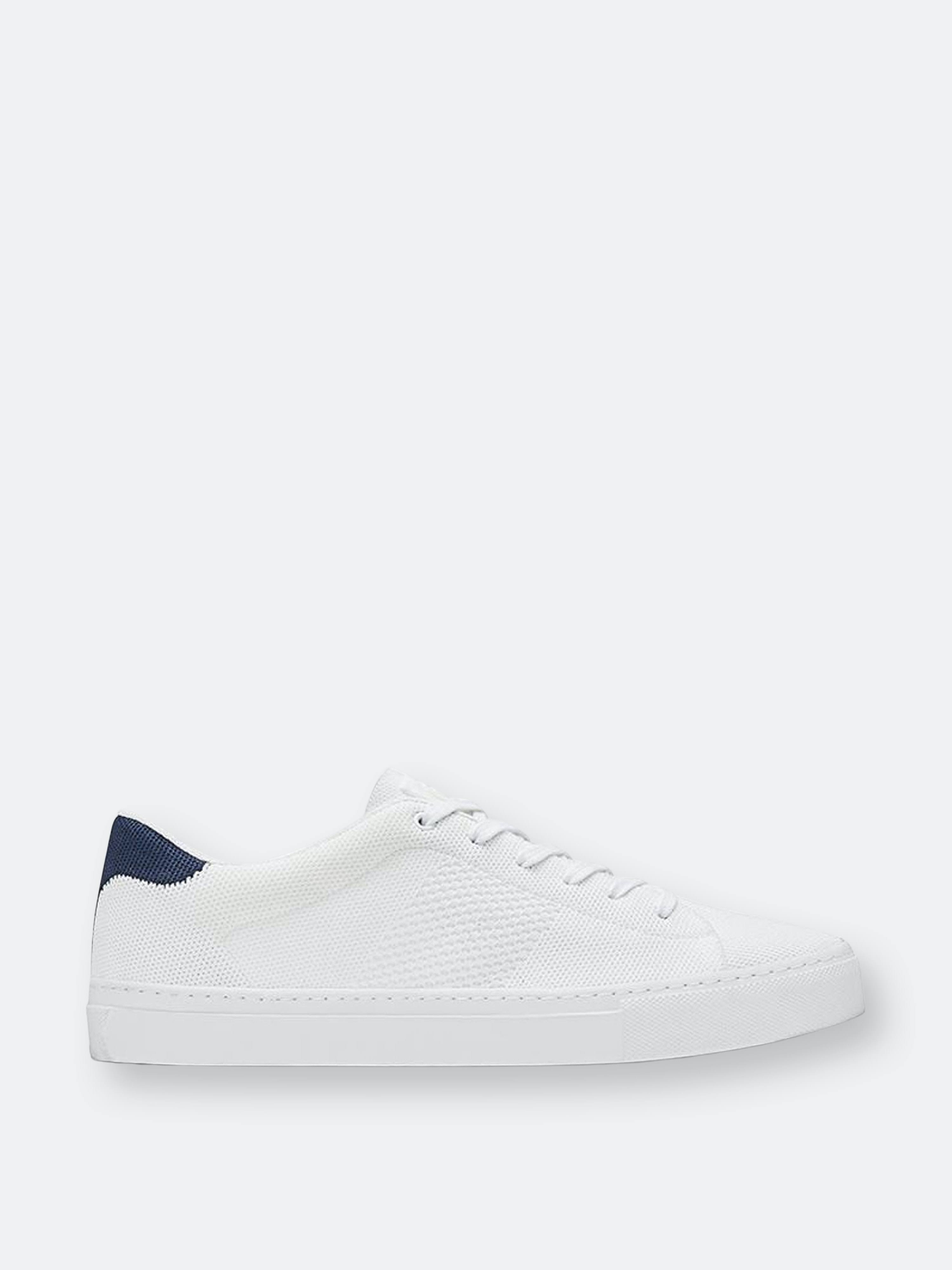 GREATS The Royale Knit Sneaker - White/Navy - 14